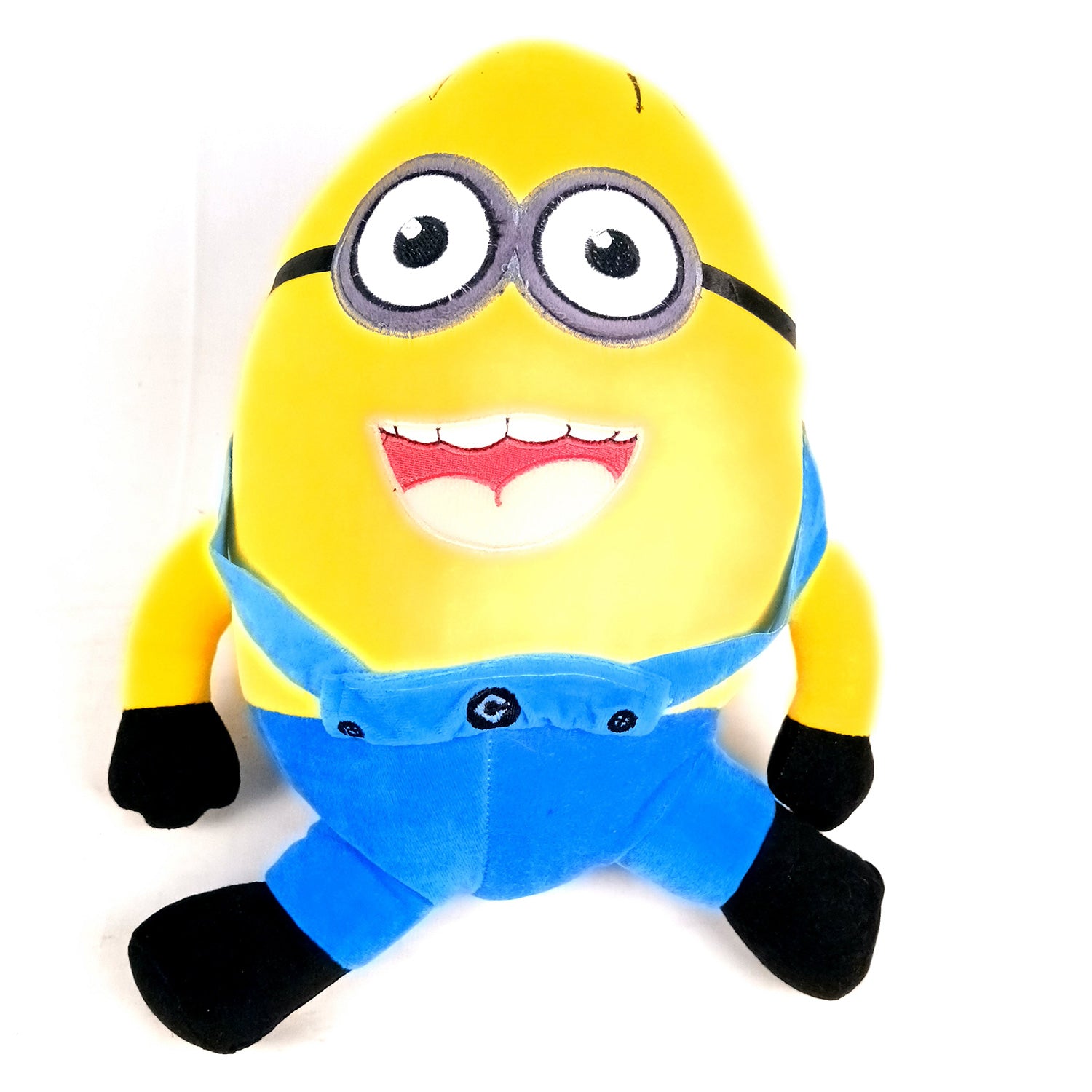 Soft Toy - Minion Design| Plush Toys | Cute Stuffed Animal - for Kids, Babies, Boys, Girls, Friends, Gifts, Birthday, Friendship Day I Gifts for Him/Her - Apkamart