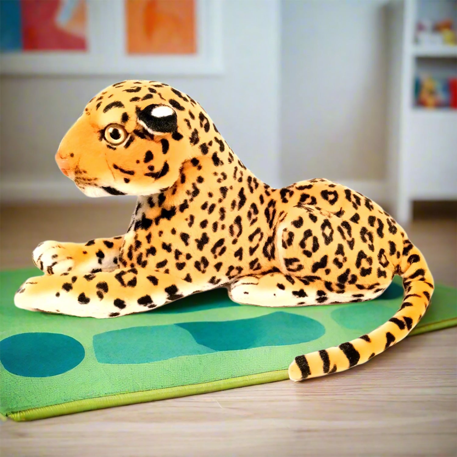 Leopard Soft Toy | Panther Plush Toys | Cute Stuffed Cheeta Animal - for Kids, Babies, Boys, Girls, Friends, Gifts, Birthday, Friendship Day I Gifts for Him/Her - Apkamart #Style_Design 1