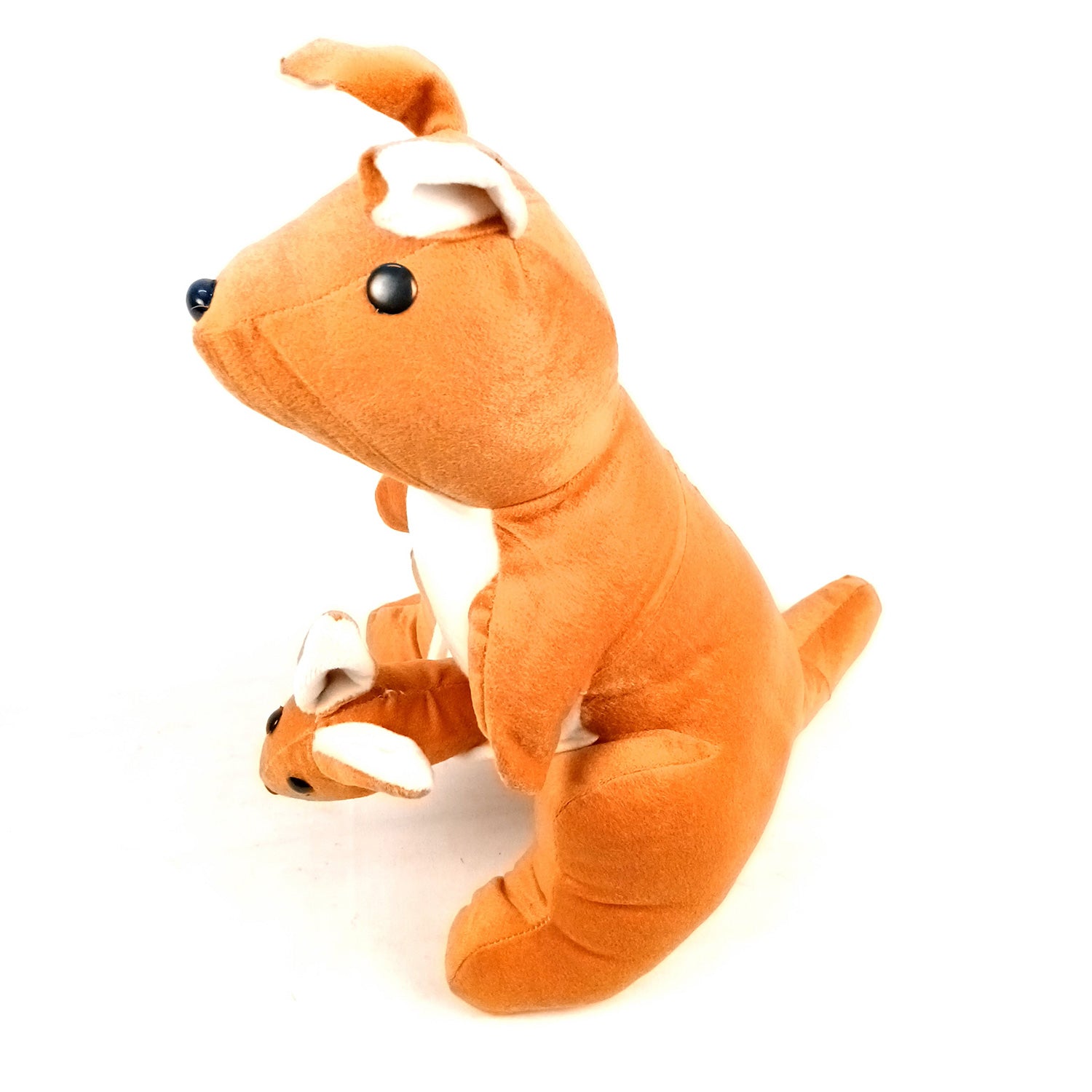 Kangaroo with Baby Soft Toy | Plush Toys | Cute Stuffed Animal - for Kids, Babies, Boys, Girls, Friends, Gifts, Birthday, Friendship Day I Gifts for Him/Her - Apkamart