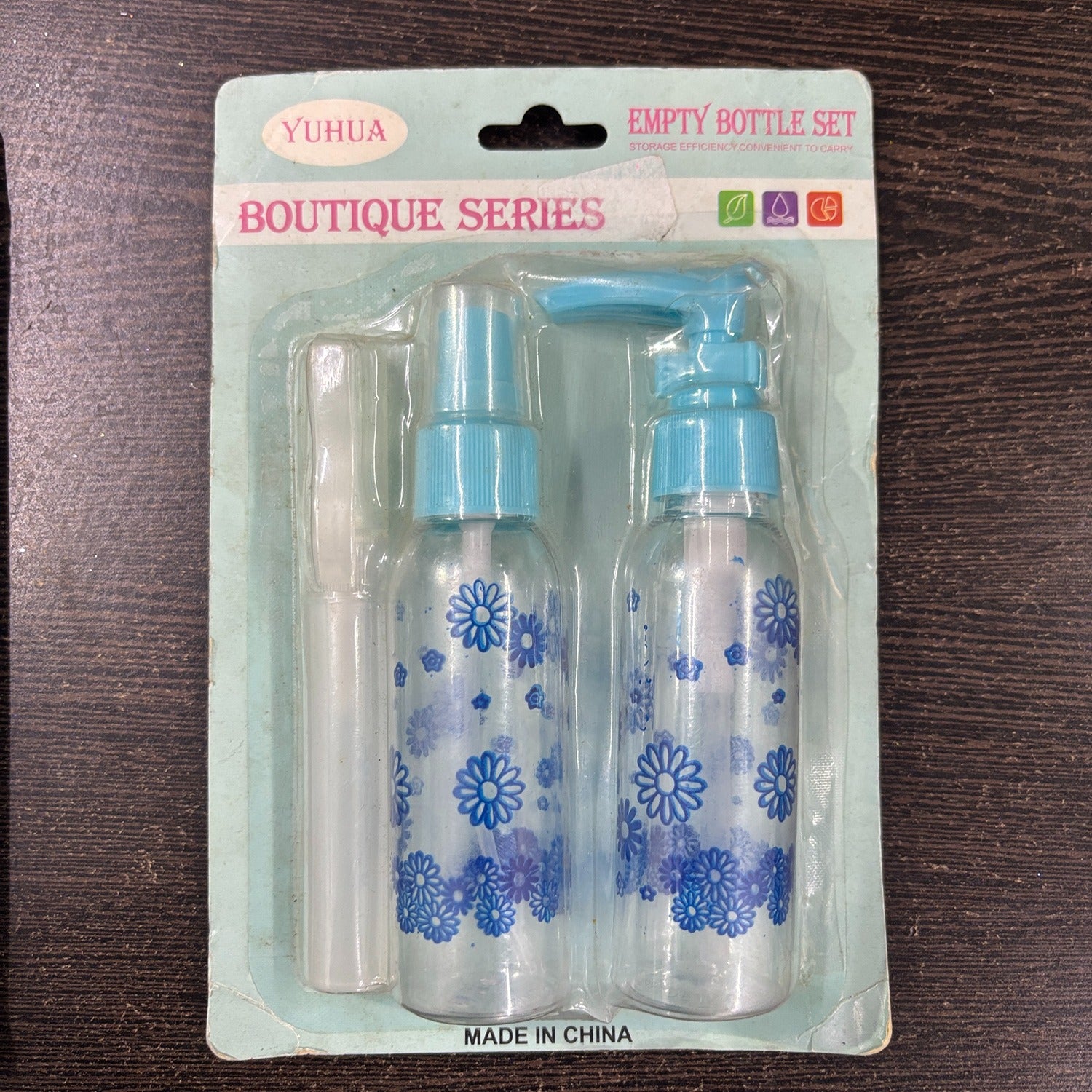 Spray Bottles Set Refillable Leak Proof Mini Plastic Containers for Perfume Shampoo Lotion Sanitizer Makeup Liquid Toiletries Portable Travel Accessories - Pack Of 1 - Apkamart