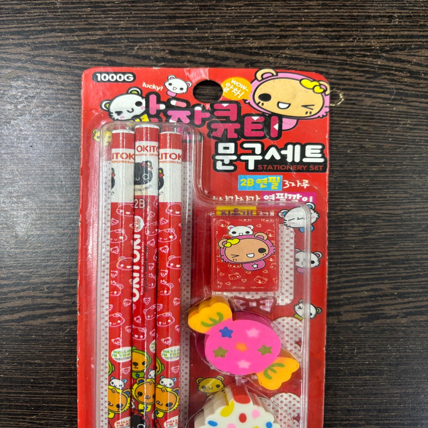 Cartoon Design Stationary Kit for Kids & Students | Complete School Stationary Kit with Pencil, Eraser, Sharpener & Study Essentials