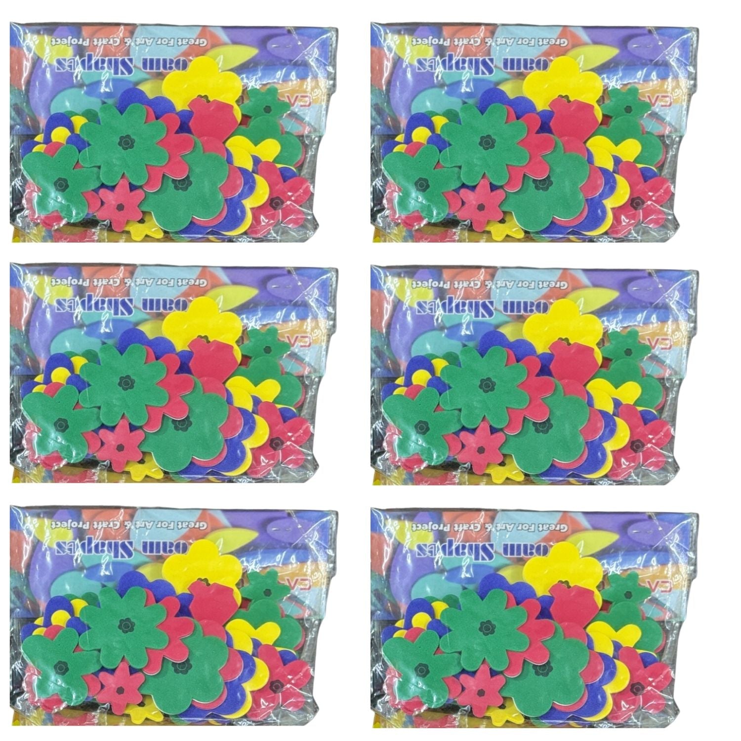 Small Stickers Pack for Kids Craft and Art | Colorful Stickers for School Projects DIY Scrapbook Decoration Stickers for Kids & Creative Craft Activities - Apkamart #Style_Pack Of 6