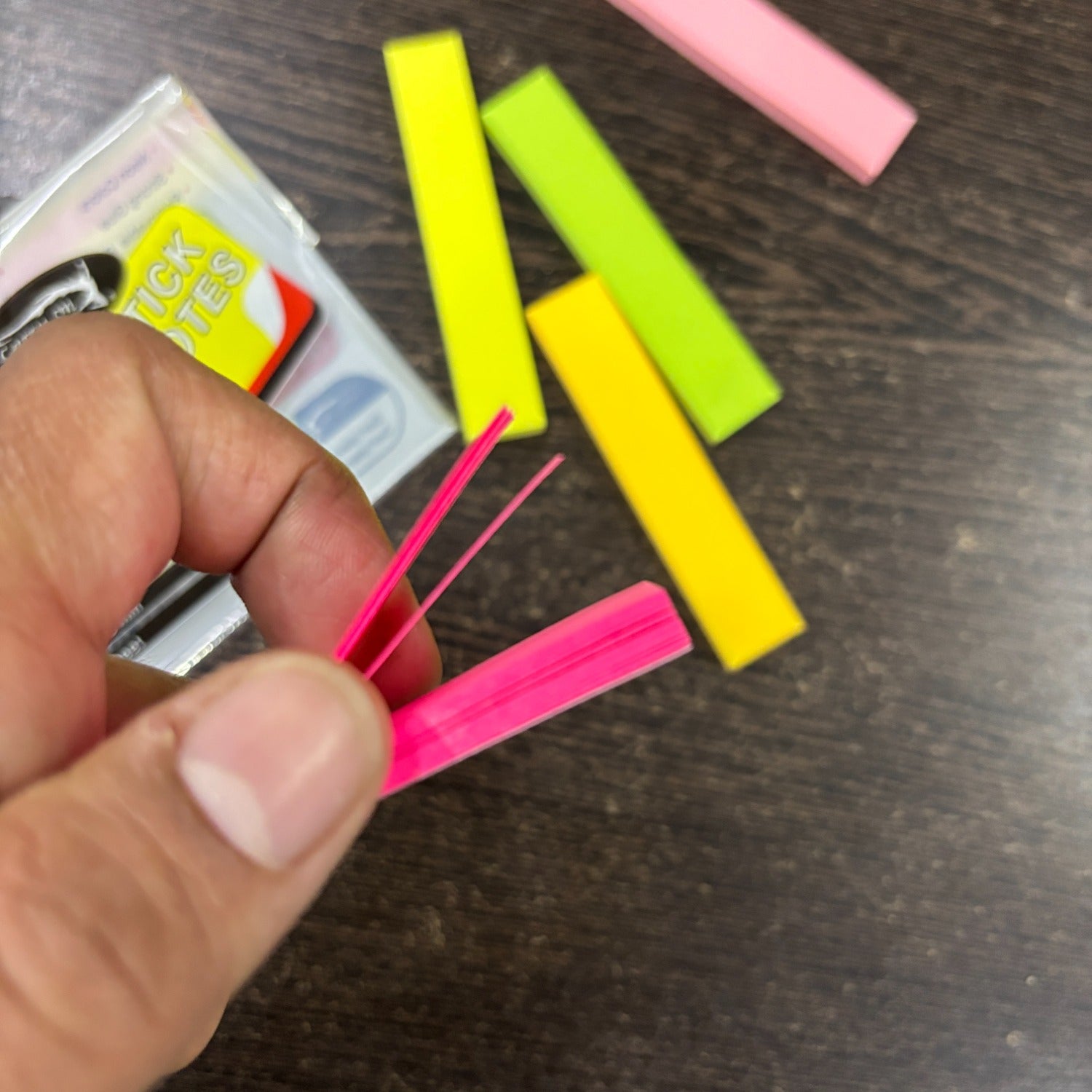 Sticky Notes| Small Removable Sticky Note Pad for Office & Study | Sticky Notes for Book Tabs & Sticker Notes Paper Organiser Multicolor Memo Pads