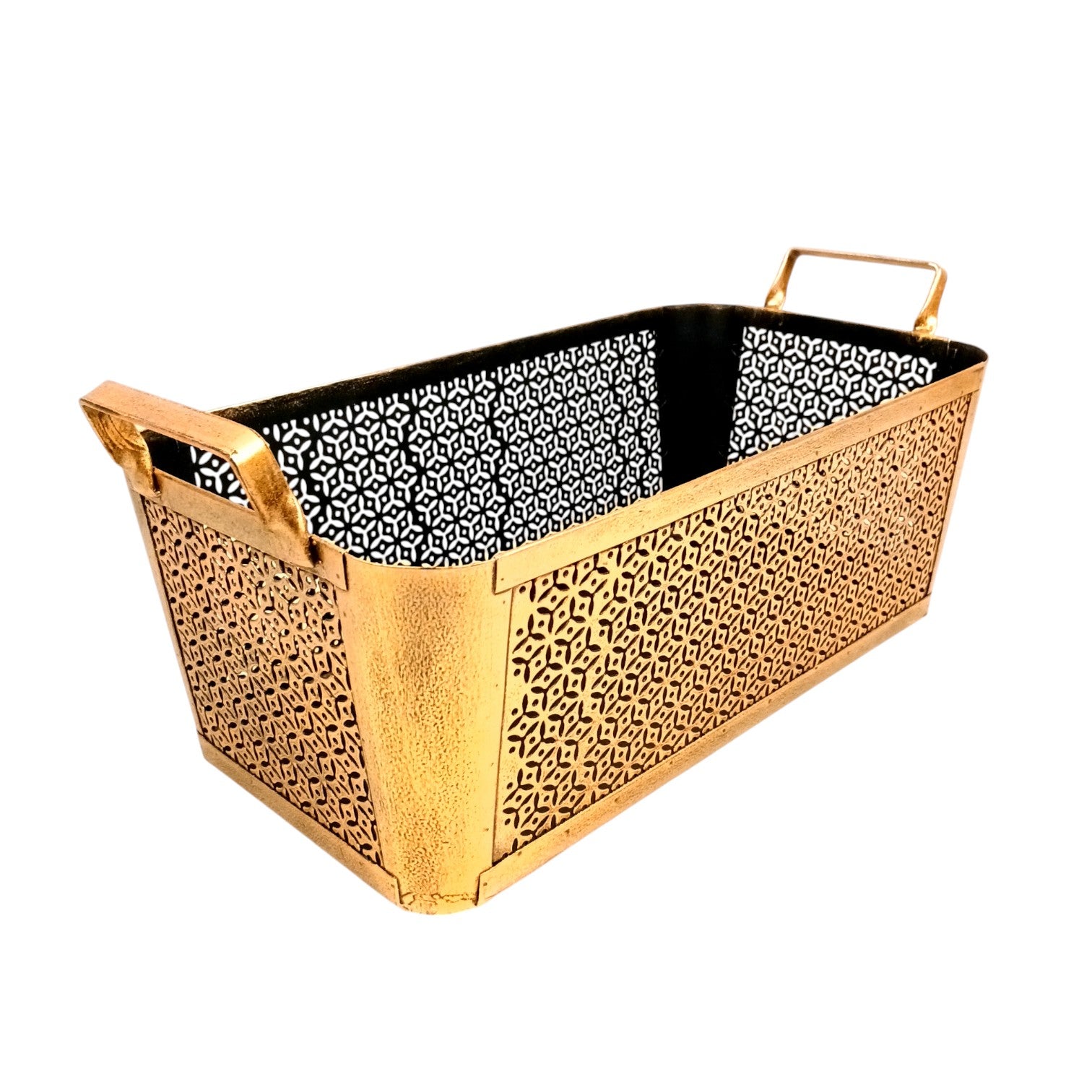 Storage Basket | Decorative Fruit Basket & Storage Basket | Durable Utility Organizer for Kitchen, Dining & Home Decor - 17 Inch - Apkamart