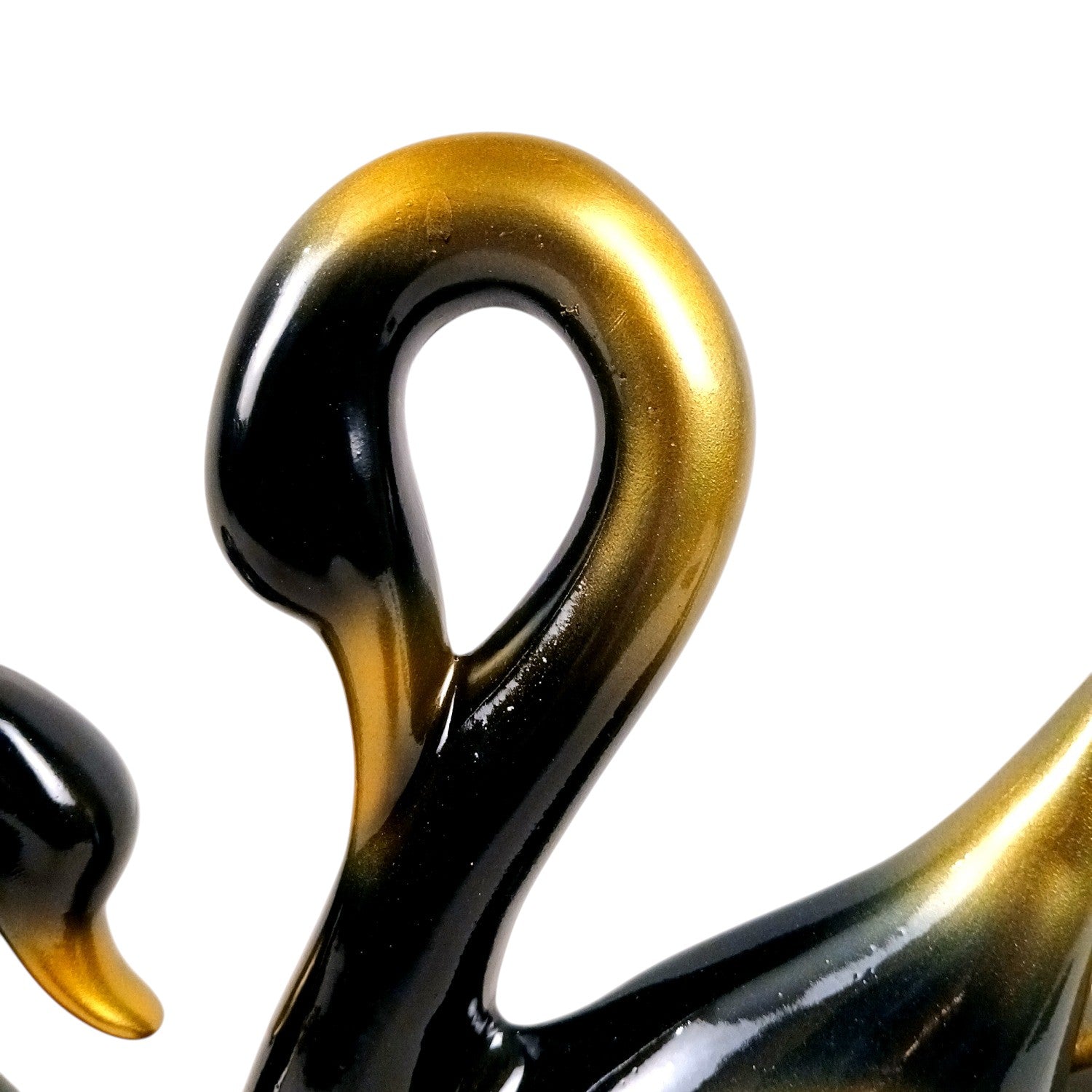 Swan Couple Showpiece Set | Hans Pair Showpiece Duck Statue for Home, Table & Office Décor | Romantic Gift for Him & Her | Wediing Anniversary Gift - (Set Of 2) - Apkamart