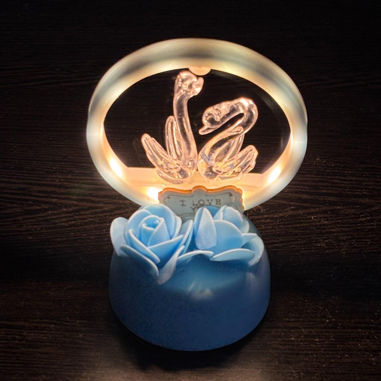 LED Couple Showpiece | Romantic Light Love Statue for Bedroom, Living Room & Table Décor | Gift for Valentine, Wedding & Anniversary - 6 Inch - Apkamart #Style_Design 1