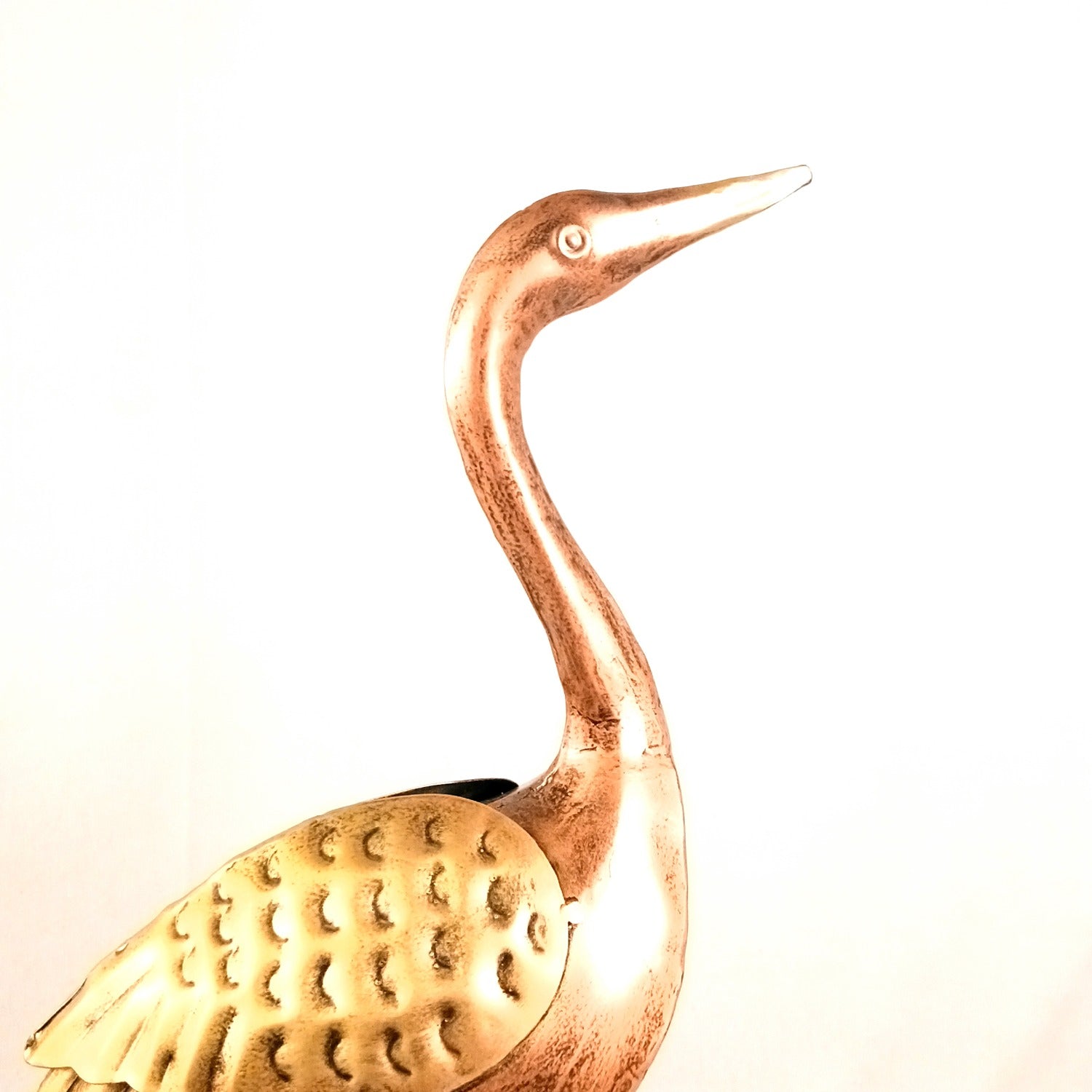 Swan Showpiece Set | Decorative Swan Statue for Home Décor | Elegant Corner Floor Showpiece for Living Room, Bedroom & Hall - 24 Inch (Set Of 2) - Apkamart