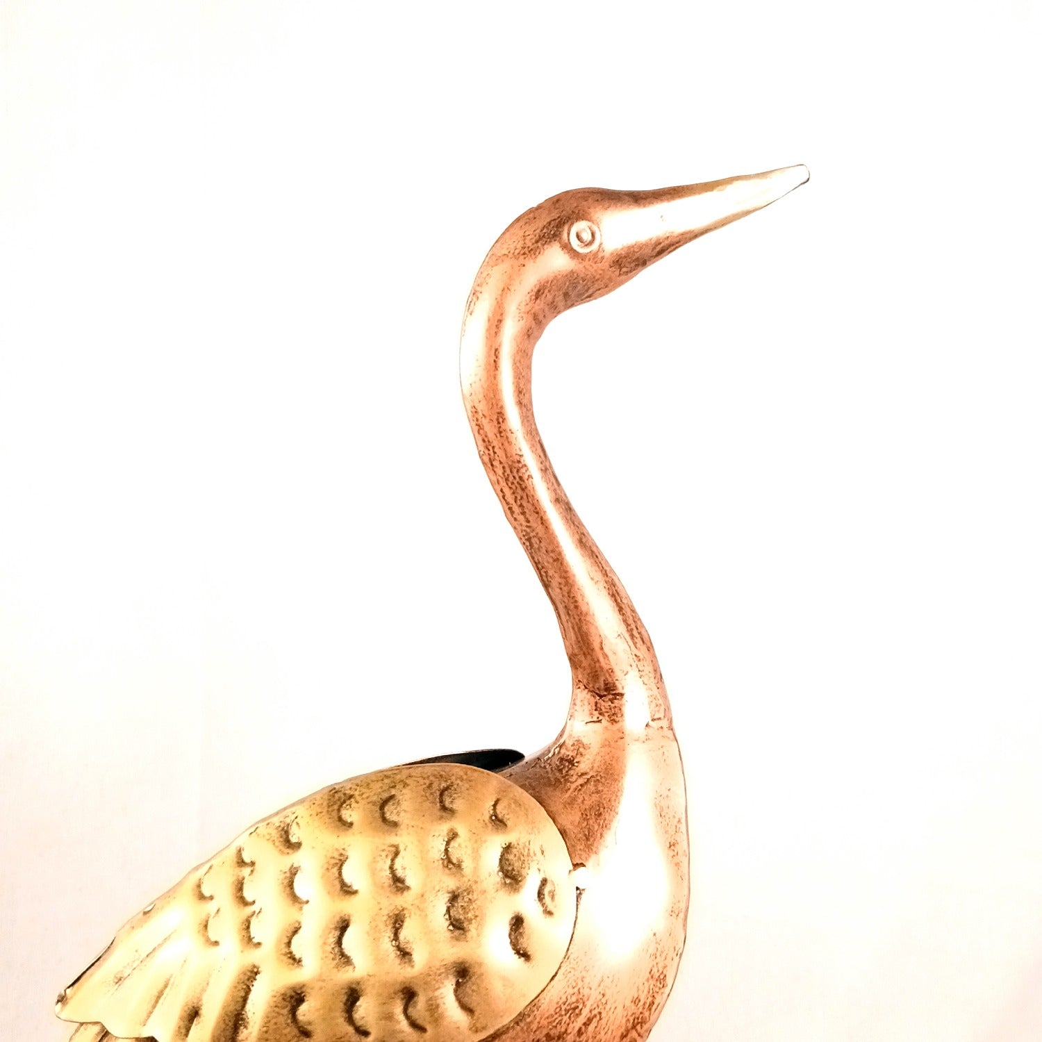 Swan Showpiece Set | Decorative Swan Statue for Home Décor | Elegant Corner Floor Showpiece for Living Room, Bedroom & Hall - 24 Inch (Set Of 2) - Apkamart