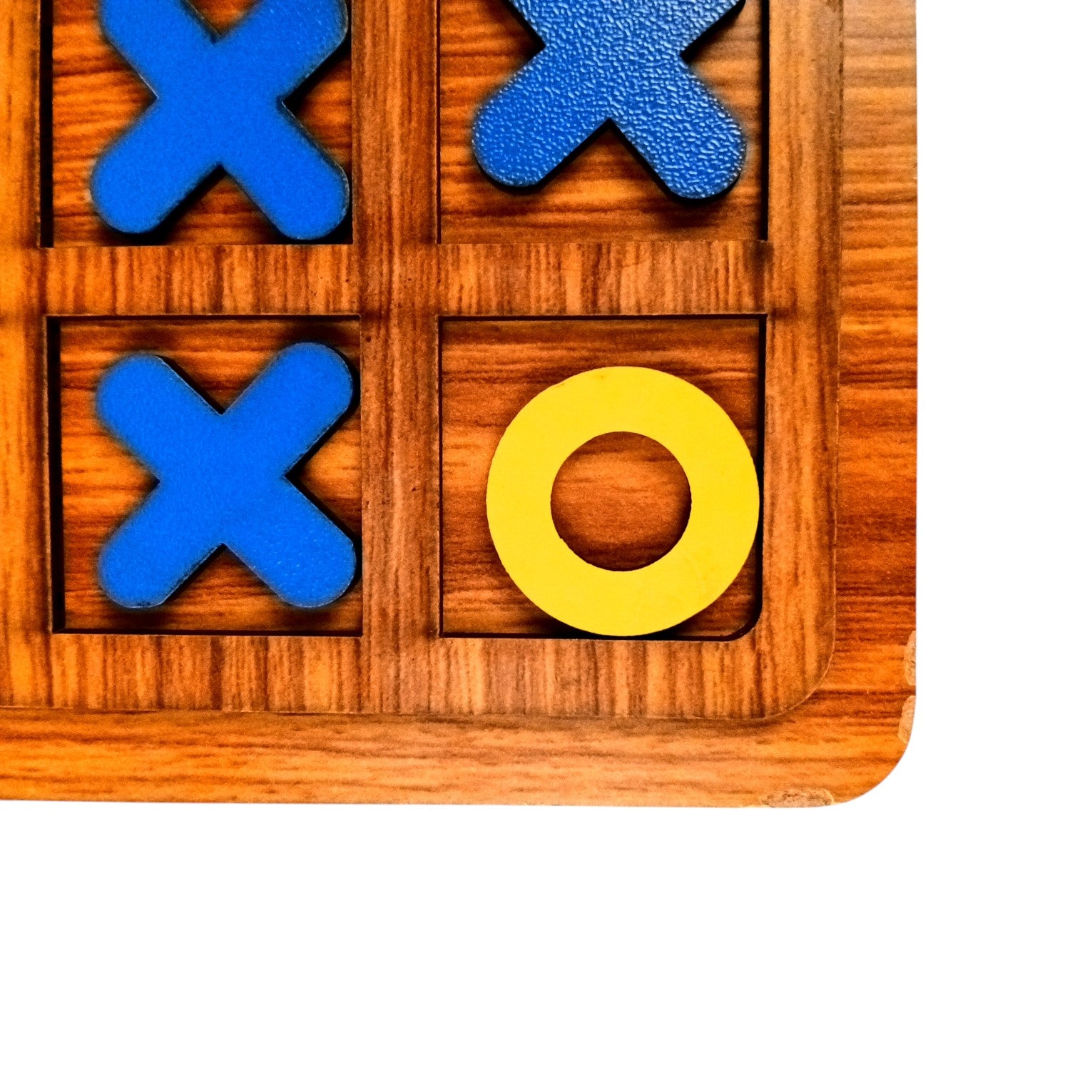 Tic Tac Toe Toy | Zero and Cross Game | Family Board Game - for Kids & Adults, Boys, Girls, Birthday, Return Gift - 6 Inch - Apkamart
