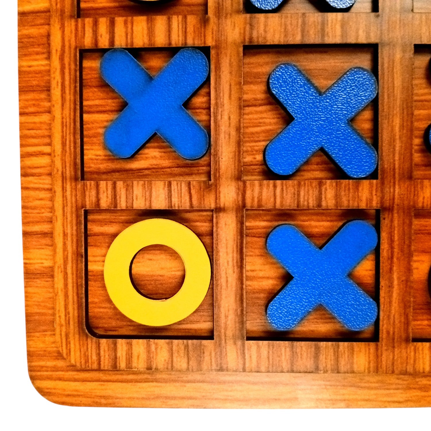 Tic Tac Toe Toy | Zero and Cross Game | Family Board Game - for Kids & Adults, Boys, Girls, Birthday, Return Gift - 6 Inch - Apkamart