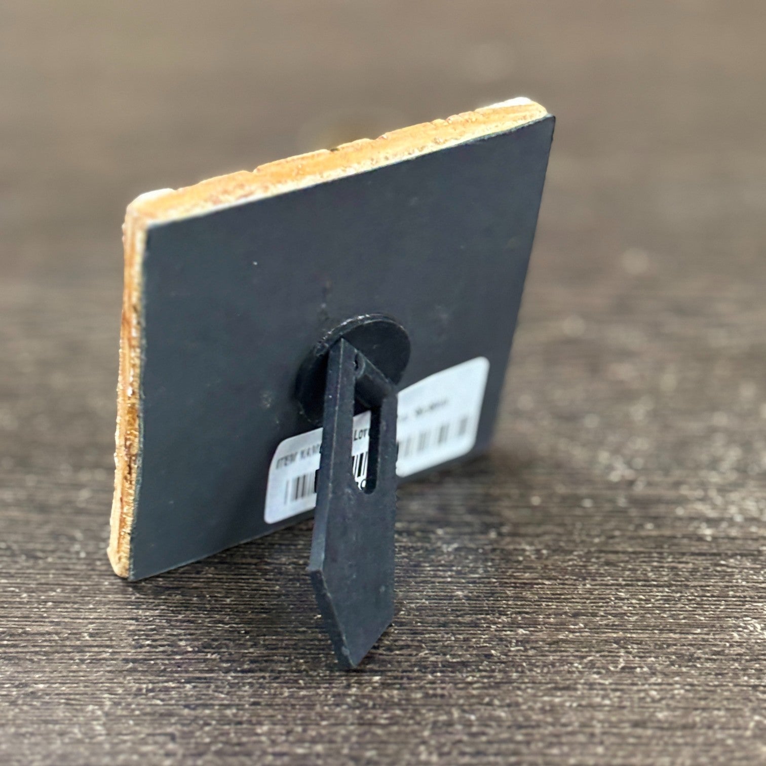 Tile with Stand & Love Message | Romantic Valentine Gift for Her & Him | Anniversary Showpiece with Quote | Decorative Table Gift for Couples & Home Decor - 4 Inch - Apkamart #Style_Design 2