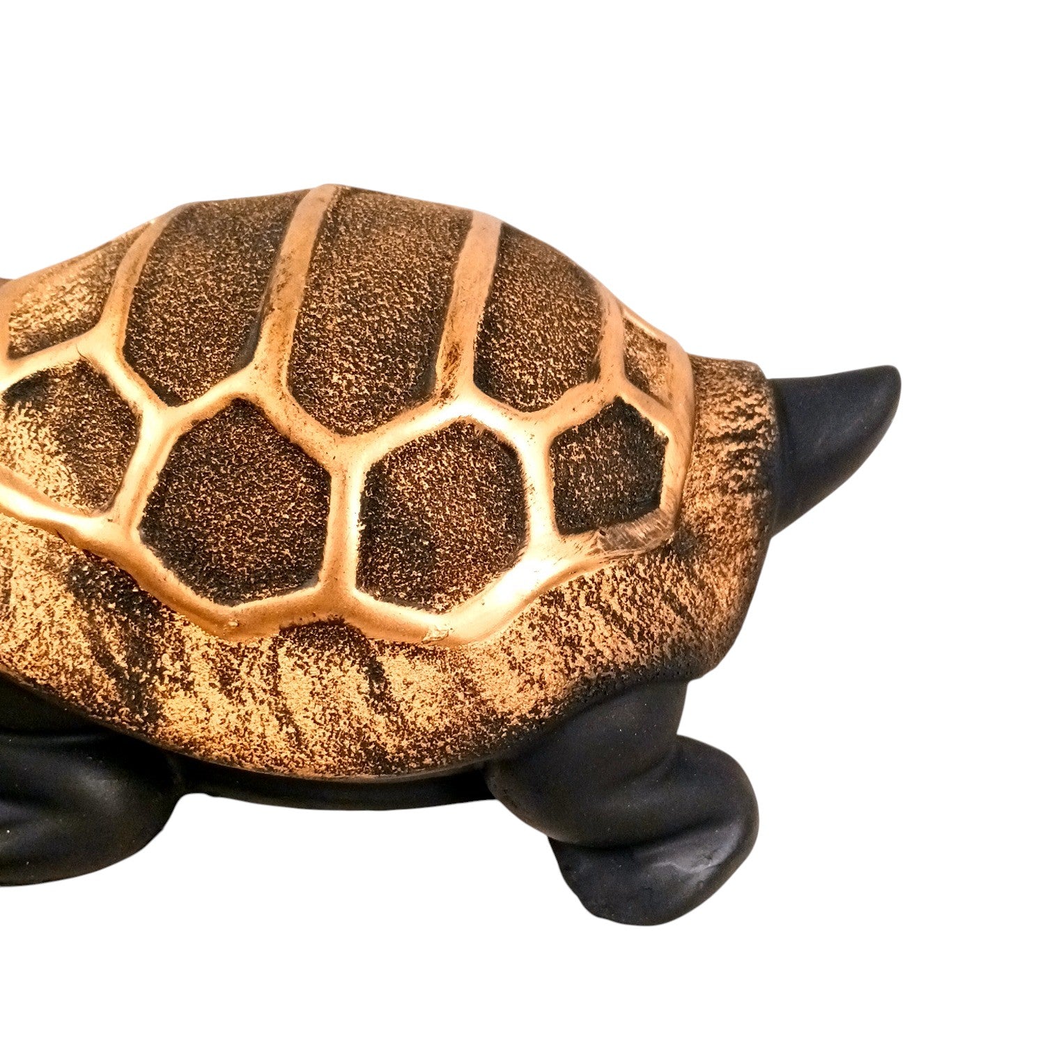Tortoise Feng Shui Showpiece Set | Lucky Tortoise Statue for Vastu & Home Décor | Decorative Animal Figurine for Living Room, Office Table & Gifting - (Set of 2) - Apkamart