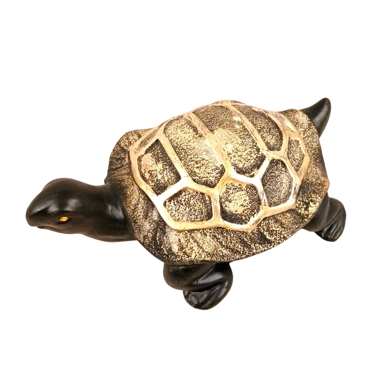 Tortoise Feng Shui Showpiece Set | Lucky Tortoise Statue for Vastu & Home Décor | Showpiece for Home | Decorative Animal Figurine for Living Room, Gifting - 10 Inch - Apkamart