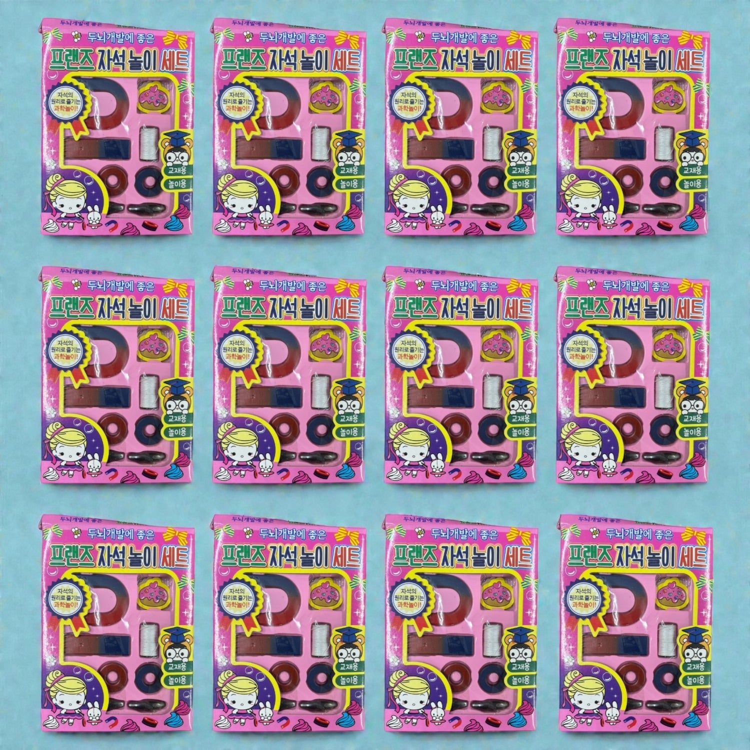 Kids Magnetic Shapes Set | Educational Fridge Magnets for Learning Colors, Shapes & Early Skills | Fun Play Magnets for Toddlers & Preschool Kids - Apkamart #Style_Pack Of 12