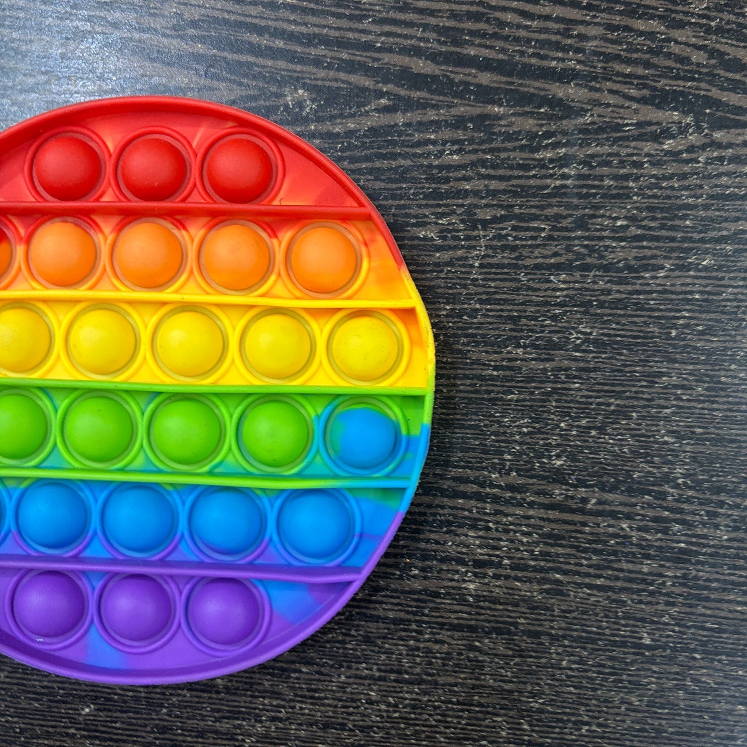 Pop It Fidget Push Pop Bubble Sensory Silicone Stress Relief Toy for Kids and Adults | Reusable Anti Stress Fidget Toy| Colorful Pop Bubble Toy - Pack Of 1 - Apkamart