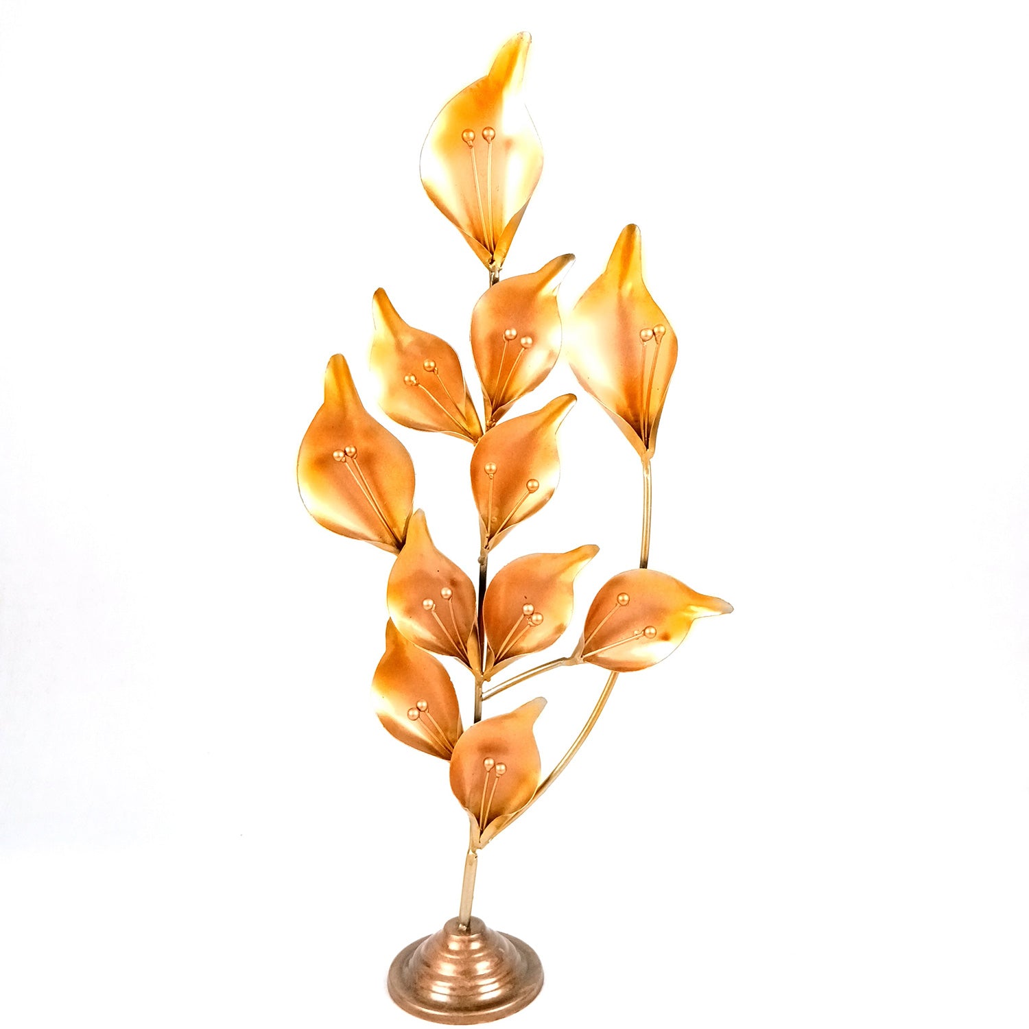 Leaf Tree Decorative showpiece - for Home, Corner Table, Shelf, Living Room, Puja Room, Office Desk Decor & Gifts - Apkamart #Style_Design 2