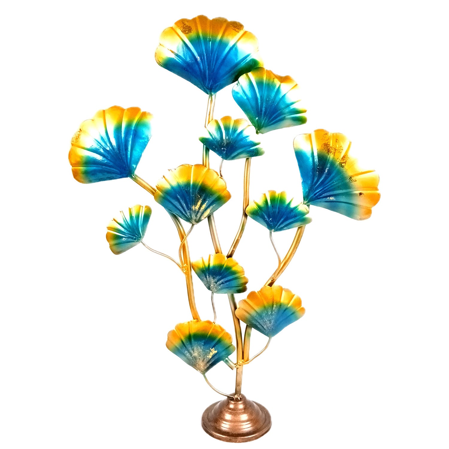 Beautiful Flower Bunch Decorative showpiece - for Home, Corner Table, Shelf, Living Room, Puja Room, Office Desk Decor & Gifts - apkamart