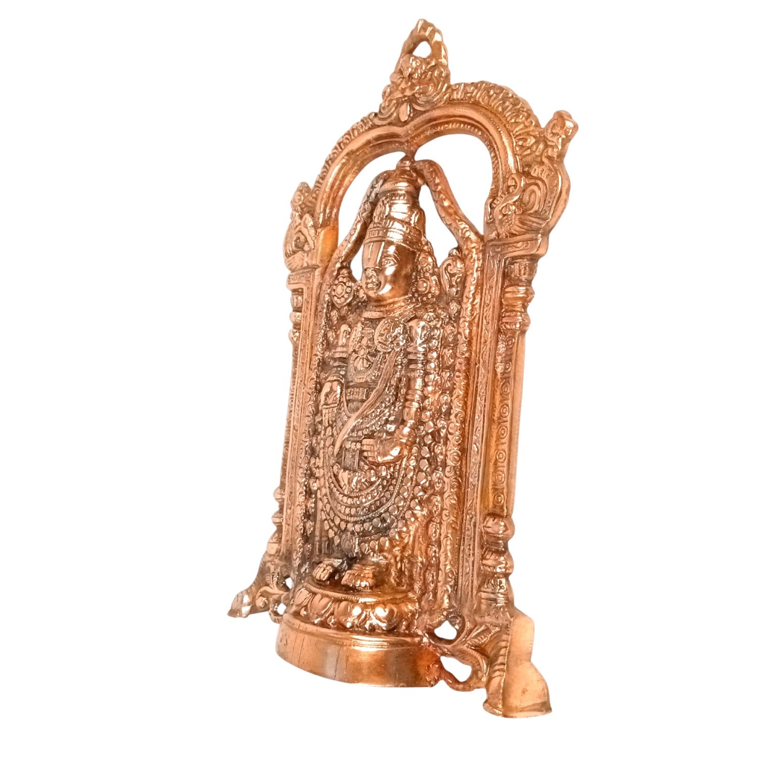 Lord Venkateswara Wall Decor | Traditional Spiritual Wall Hanging for Home, Living Room & Temple | Antique Finish Religious Decoration & Gifting Item - 18 Inch - Apkamart