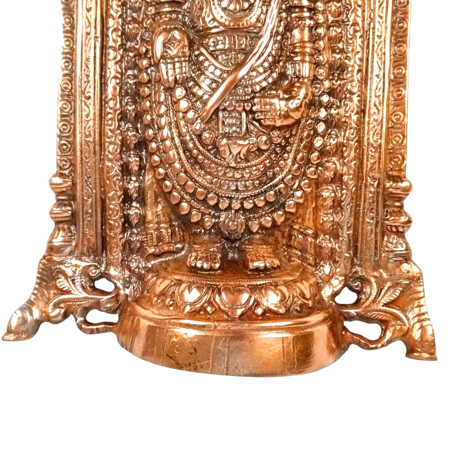 Lord Venkateswara Wall Decor | Traditional Spiritual Wall Hanging for Home, Living Room & Temple | Antique Finish Religious Decoration & Gifting Item - 18 Inch - Apkamart