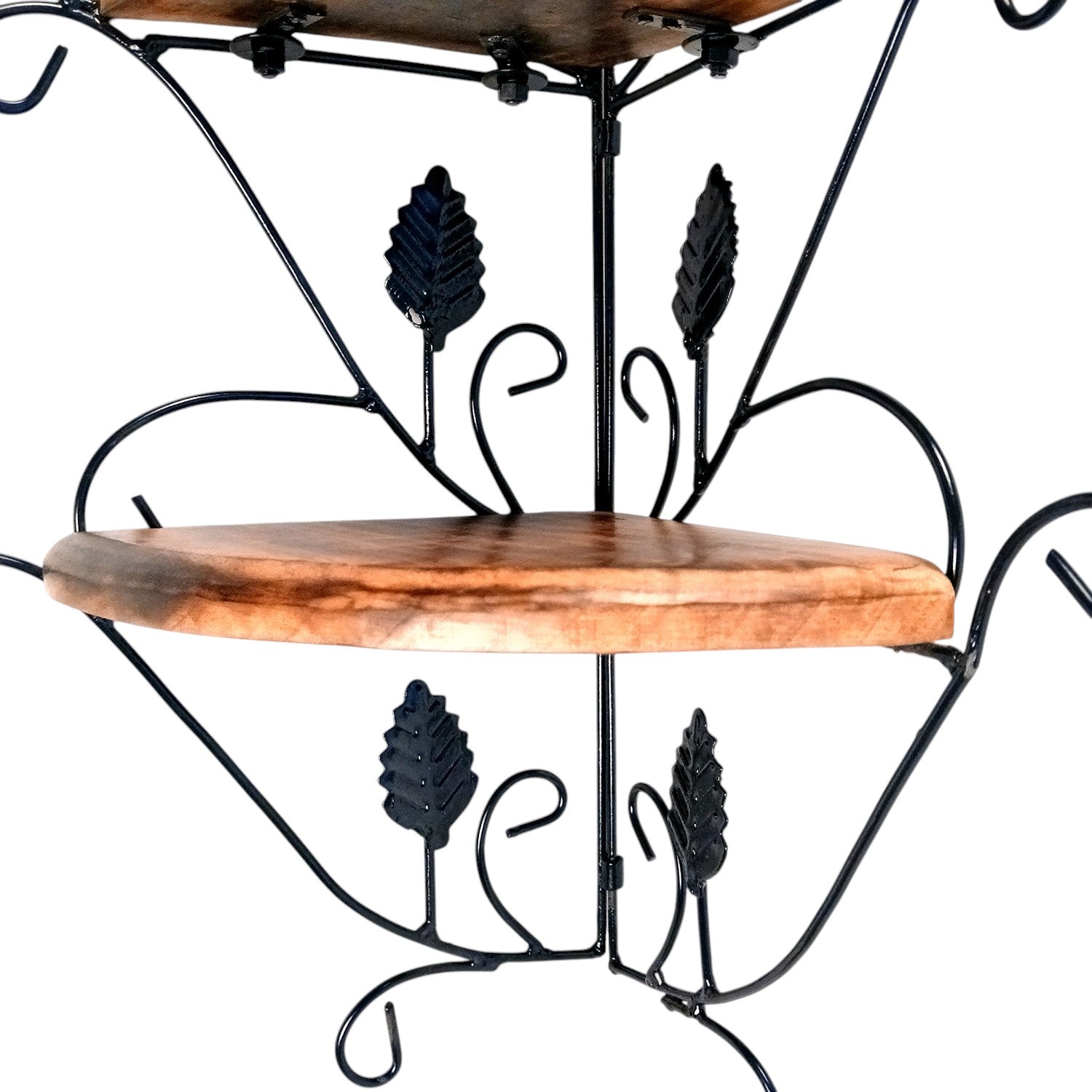 Wall Shelf Stand 3 Shelf| Floating Shelves Hanging For Keeping Showpieces, Small Plants, Tea Lights | Wooden Wall Brackets - For Home, Living Room, Wall Decor & Gifts - 25 Inch - Apkamart