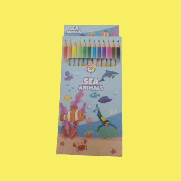 Unicorn Color Pencils- For Kids, School & Birthday Return Gift (Pack of 6) & (Pack of 10) - Apkamart