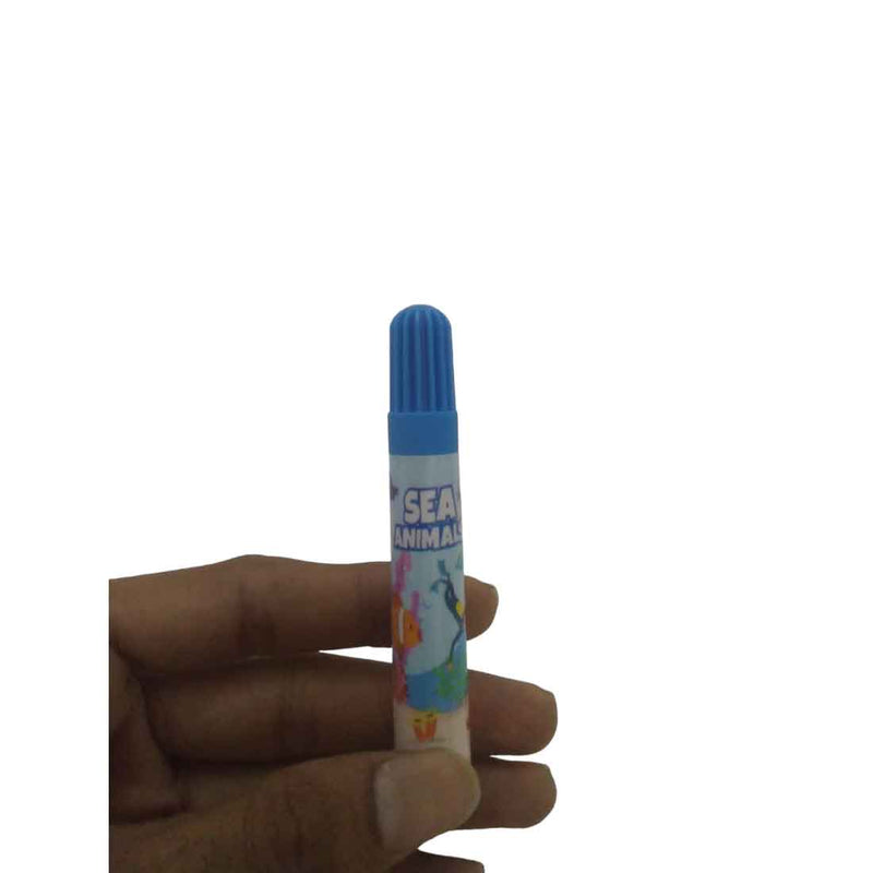 Kids Mini Sketch Pen | Coloring Pen - For Kids, School & Birthday Return Gift (Pack of 10) - Apkamart