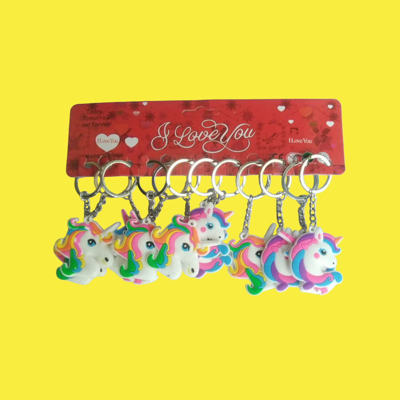 Key Ring For Kids | Key Chains Cartoon Theme - For Boys, Girls & Birthday Return gift (Pack of 12)