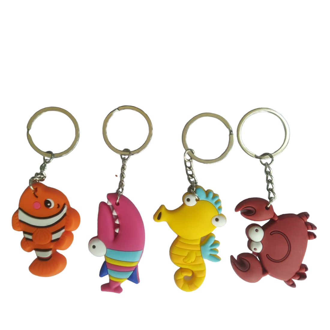 Key Ring For Kids | Key Chains Cartoon Theme - For Boys, Girls & Birthday Return gift (Pack of 12)
