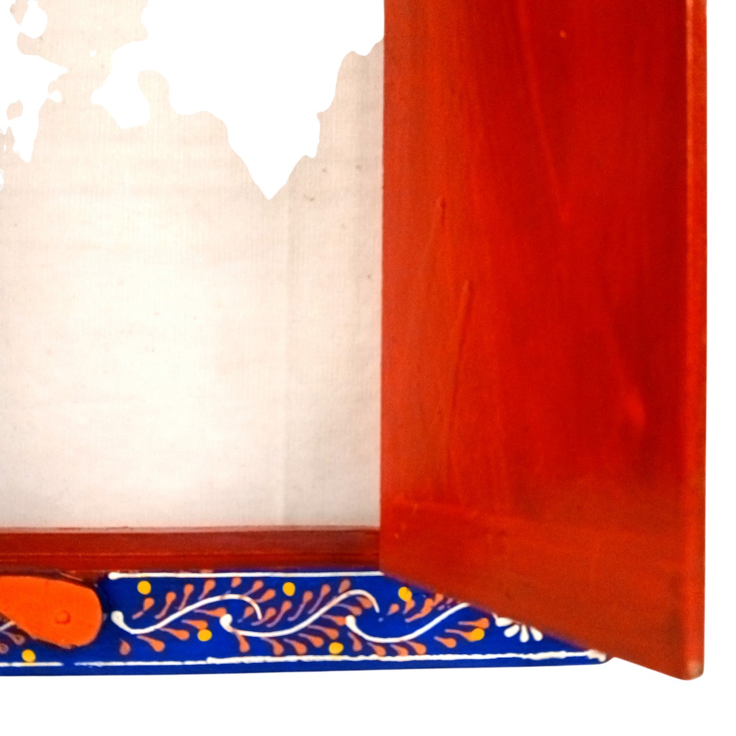 Jharokha Window Wall Hanging | Openable Multicolor Wooden Jharokha for Home Decor, Living Room, Entrance & Traditional Wall Art - 15 Inch - Apkamart