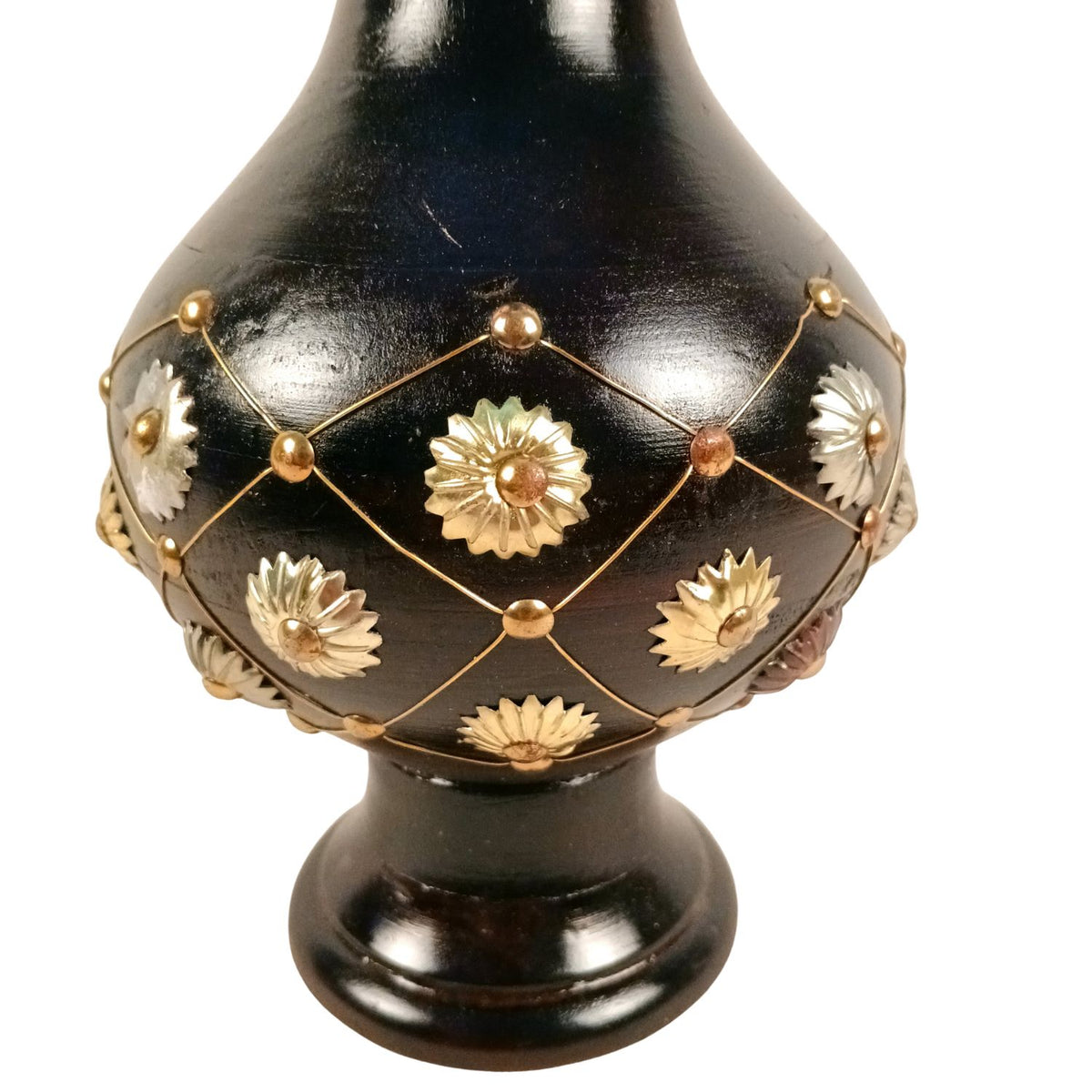Wooden Decorative Vase (Set of 2) – 12 Inch