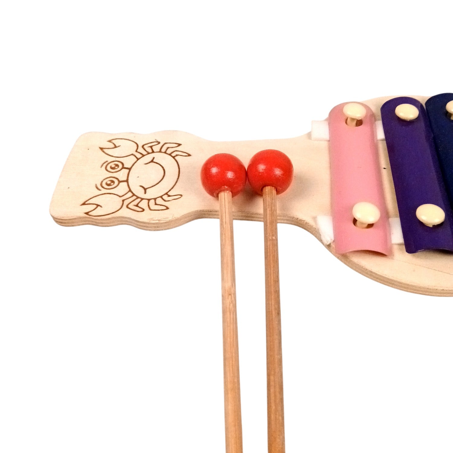 Wooden Xylophone Toy with 2 Mallets - 8 Note | Musical Instruments / Toys | Sound Learning - for Toddlers, Preschoolers, Boys, Girls, Christmas, Birthday Gift - 13 Inch - Apkamart