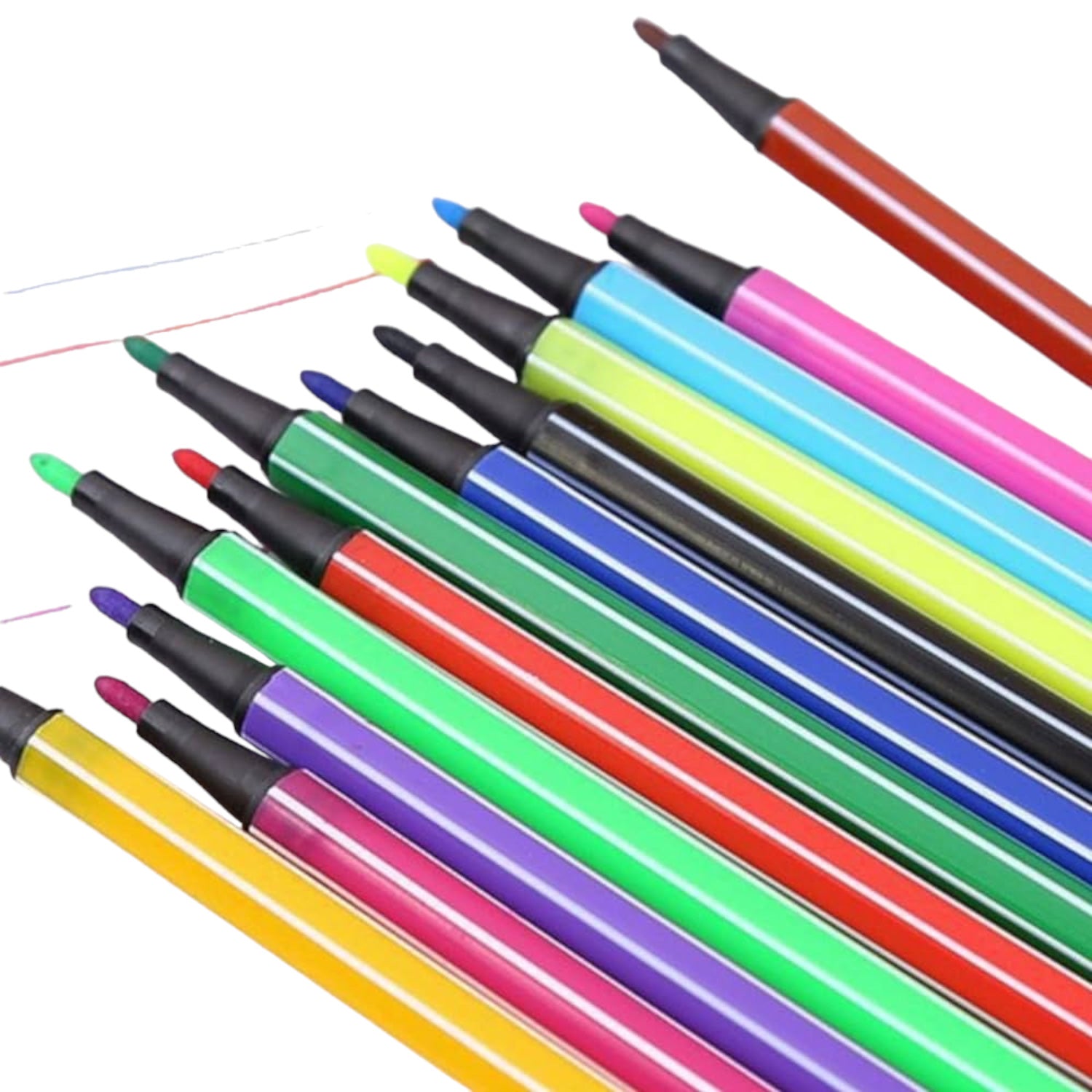 Sketch Pen with Owl Design | Sketch Pen Stationary Kit -For Birthday Party Return Gift - apkamart