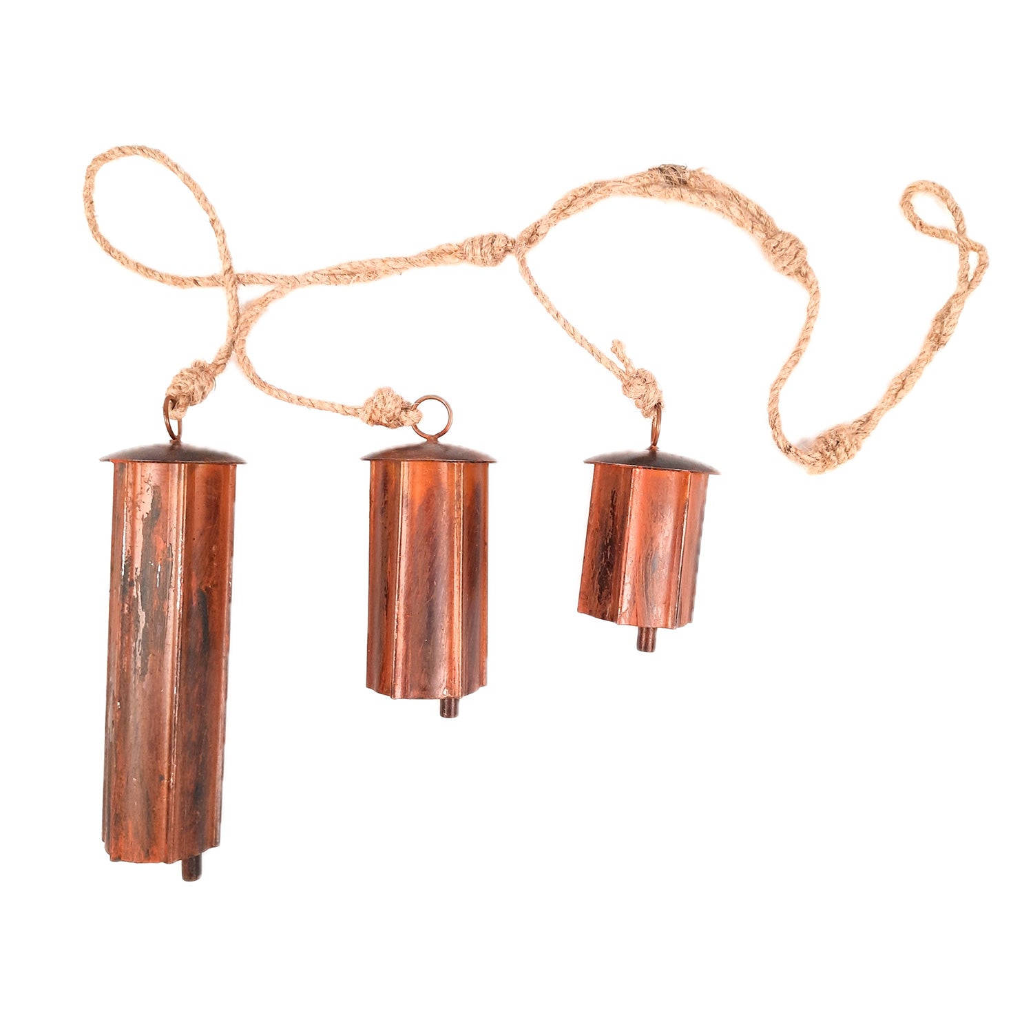 Windchime Hangings - Cow Bell Design | Wind Chimes for Fengshui - for Vastu, Balcony, Garden, Good Luck, Home Decor & Gifts - 25 Inch