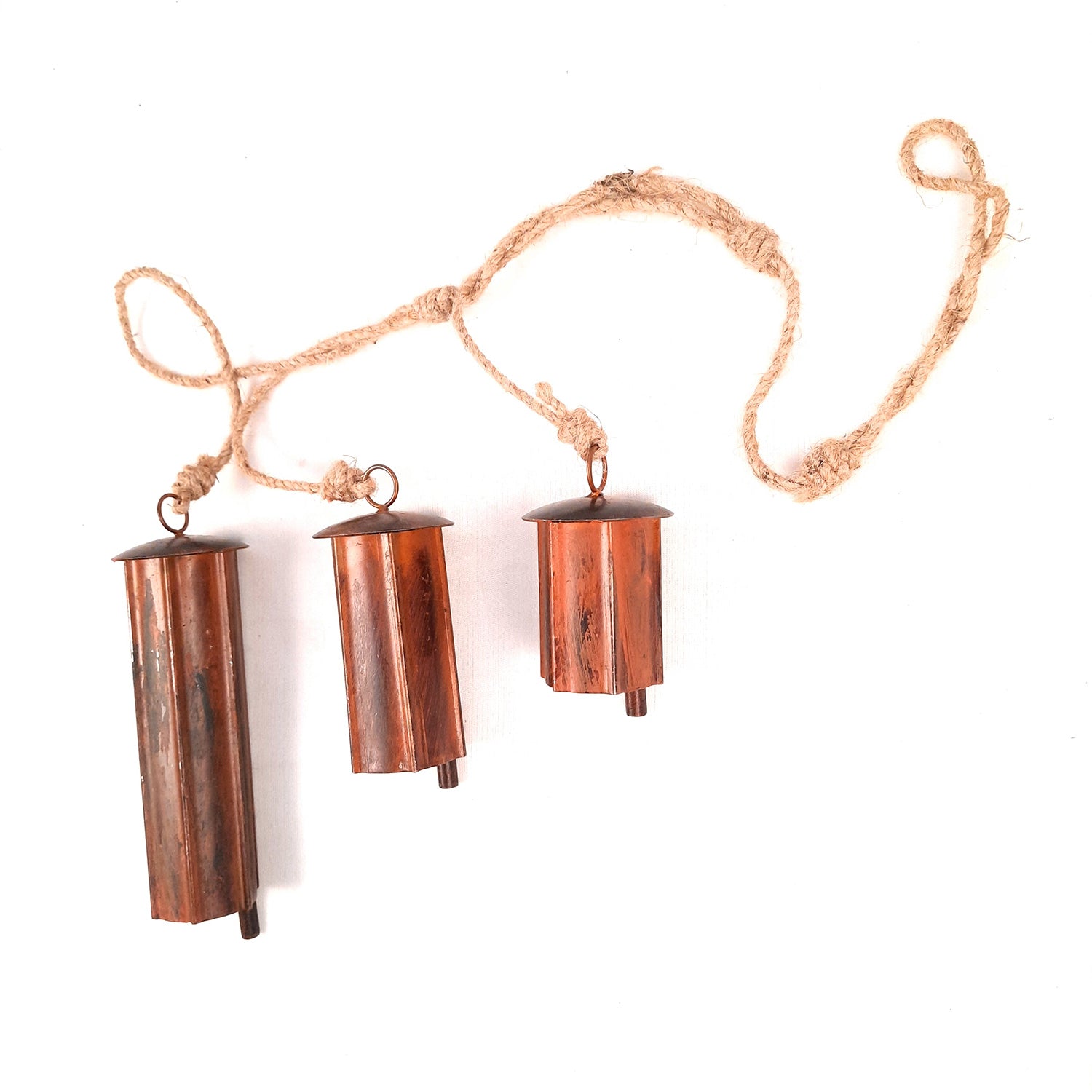 Windchime Hangings - Cow Bell Design | Wind Chimes for Fengshui - for Vastu, Balcony, Garden, Good Luck, Home Decor & Gifts - 25 Inch