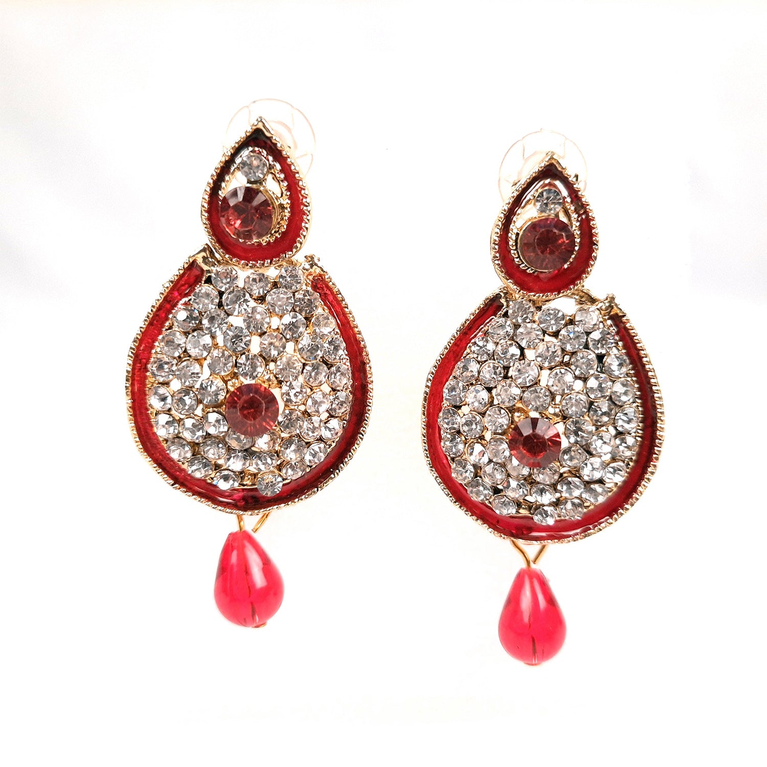 American Diamond Jhumka Earrings By Asp Fashion Jewellery – 𝗔𝘀𝗽 𝗙𝗮𝘀𝗵𝗶𝗼𝗻  𝗝𝗲𝘄𝗲𝗹𝗹𝗲𝗿𝘆