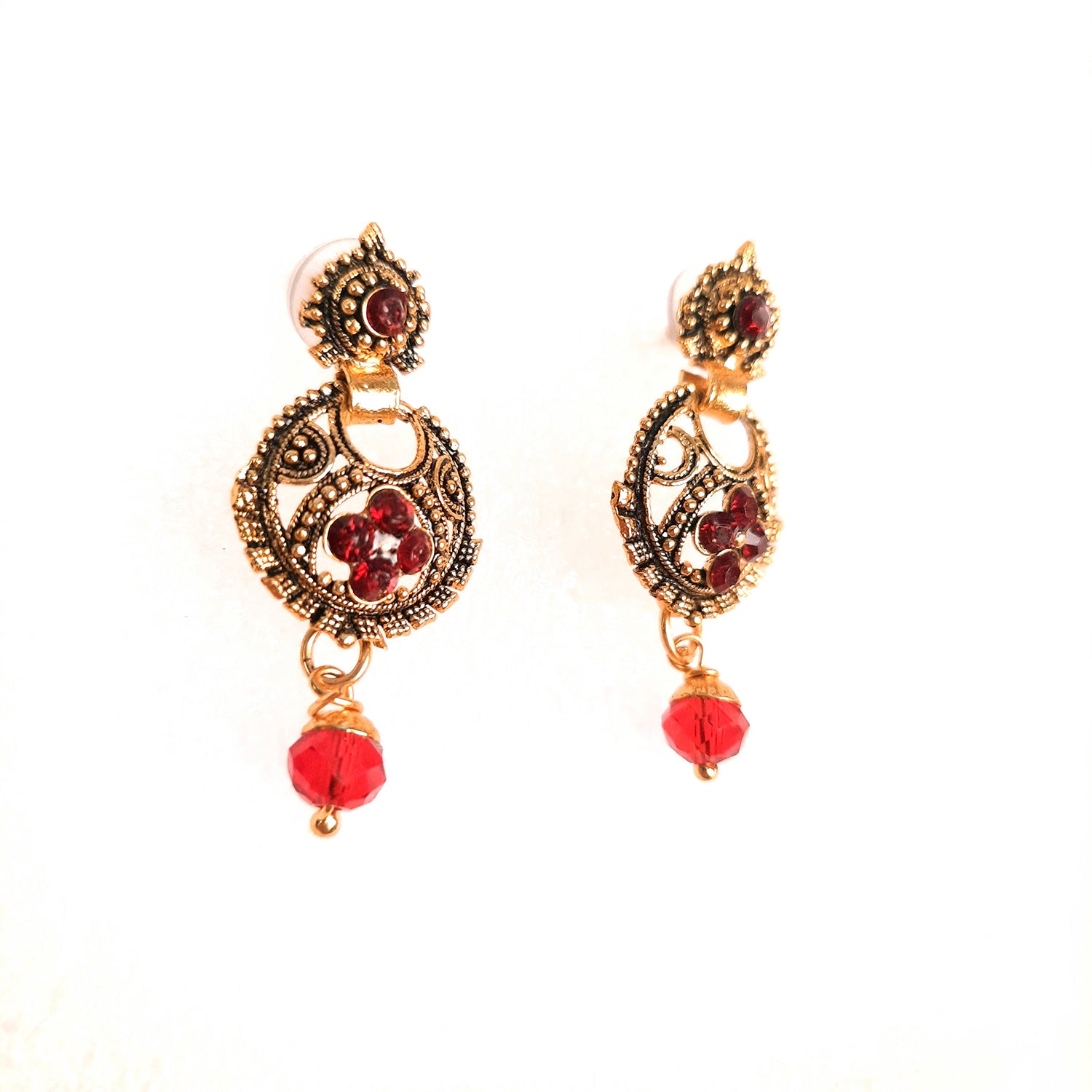 Earrings Jhumka - for Girls and Women | Latest Stylish Fashion Jewellery | Gifts for Her, Friendship Day, Valentine's Day Gift - Apkamart