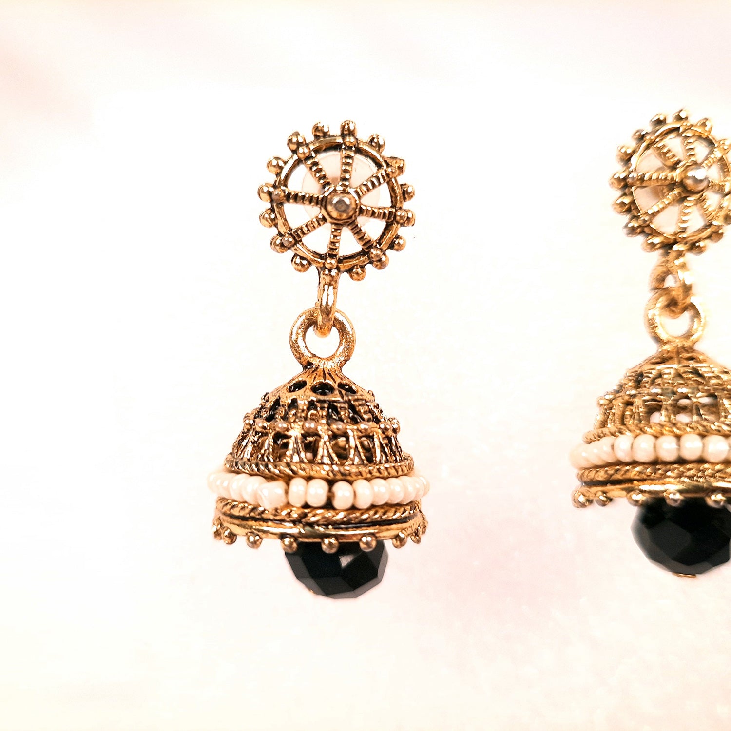 Earrings Jhumka - for Girls and Women | Latest Stylish Fashion Jewellery | Gifts for Her, Friendship Day, Valentine's Day Gift - apkamart
