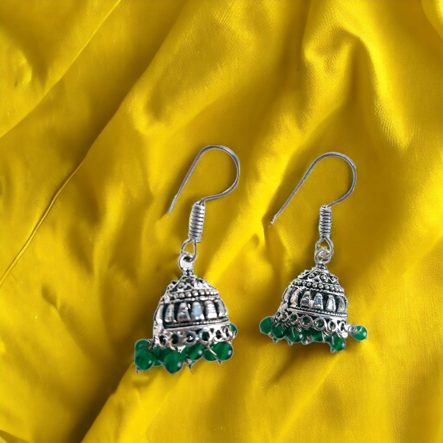 Earrings Jhumka - for Girls and Women | Oxidised Jewelry | Latest Stylish Fashion Jewellery | Gifts for Her, Friendship Day, Valentine's Day Gift - Apkamart