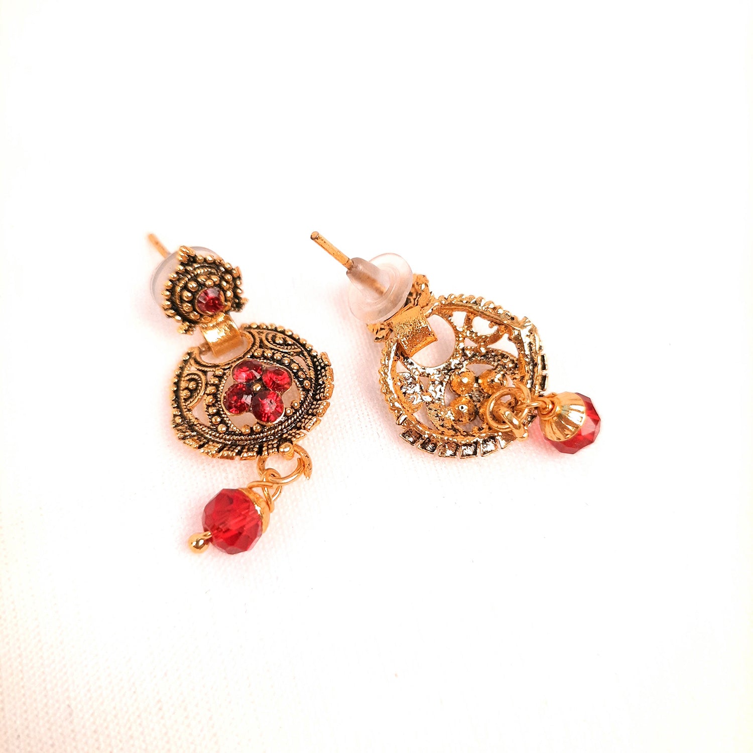 Earrings Jhumka - for Girls and Women | Latest Stylish Fashion Jewellery | Gifts for Her, Friendship Day, Valentine's Day Gift - Apkamart