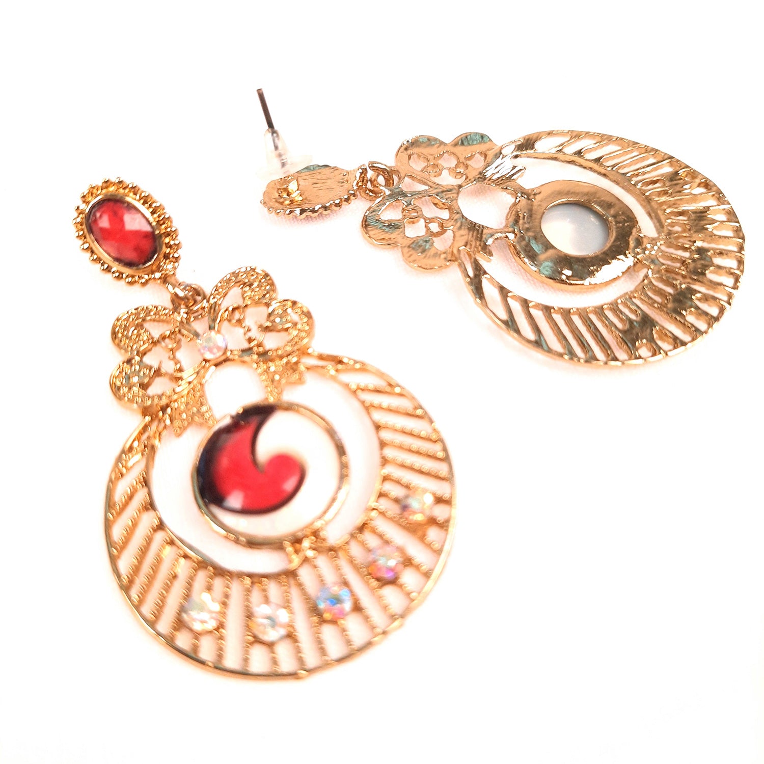 Earrings Danglers - for Girls and Women | Latest Stylish Fashion Jewellery | Gifts for Her, Friendship Day, Valentine's Day Gift - Apkamart