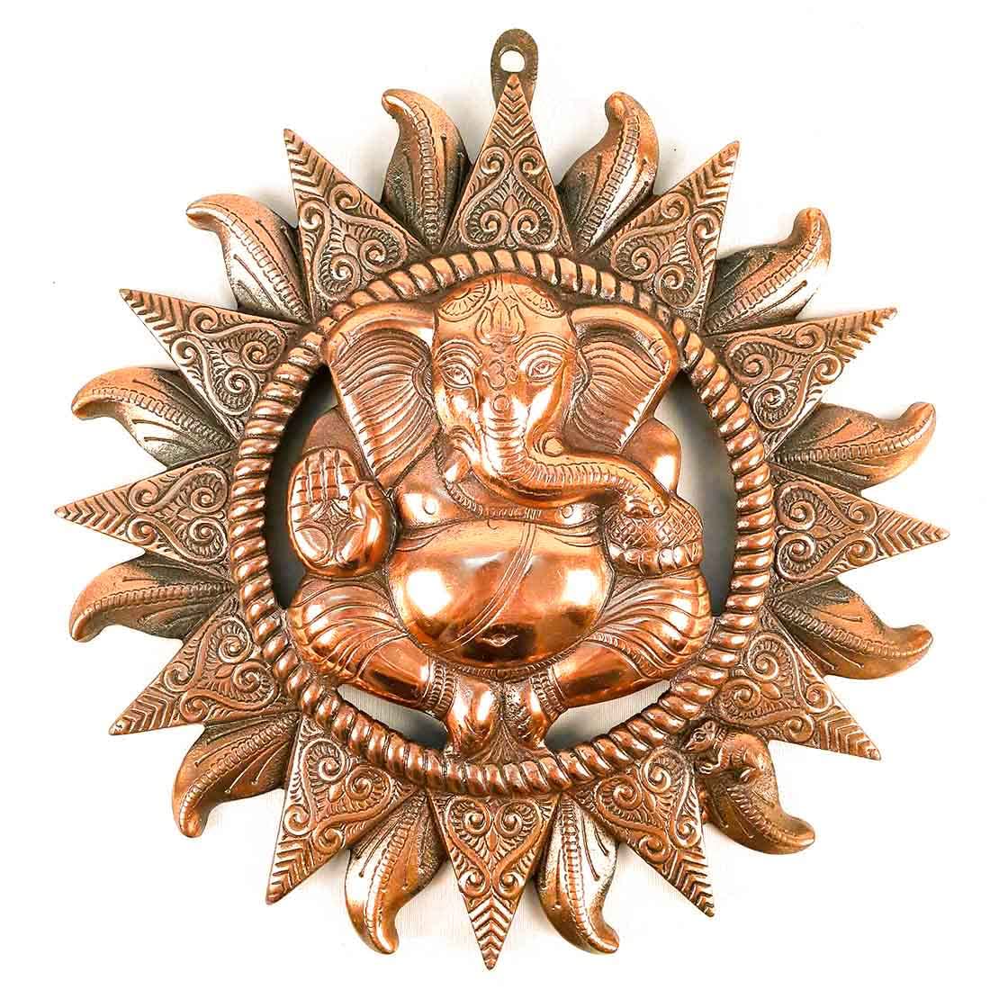 Ganesh Wall Hanging Decor - for Home, Entrance & Office - 17 Inch-apkamart