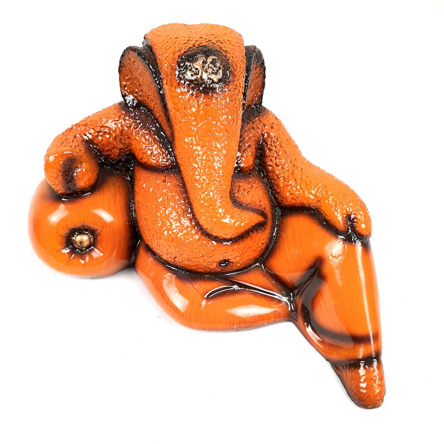 Ganesh Statue | Lord Ganesha Idol - for Home, Puja, Living Room, Entrance, Office Desk, Table Decor & Gifts - 6 Inch - apkamart