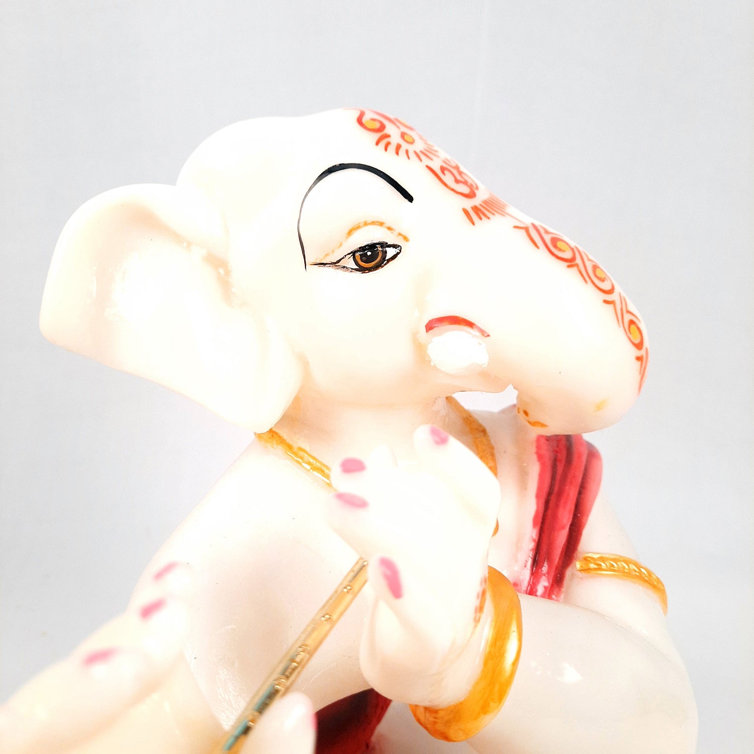 Ganesh Statue | Ganesha Idol Murti - for Puja, Home, Office Desk, Table, Living Room Decor | Diwali & Housewarming Gift - 10 Inch - apkamart