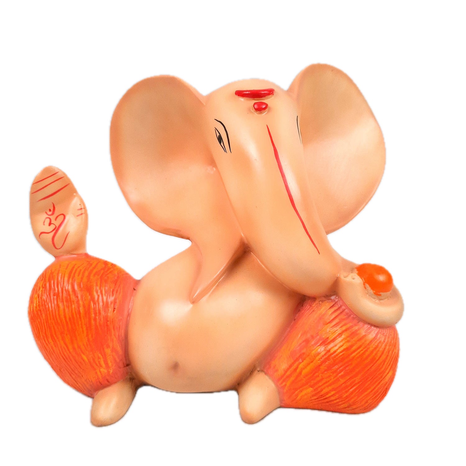 Ganesh Idol | Ganesha Statue | Ganpati Resin Murti - Puja, Home, Office Desk, Table, Living Room Decor, Diwali Gift - 7 Inch