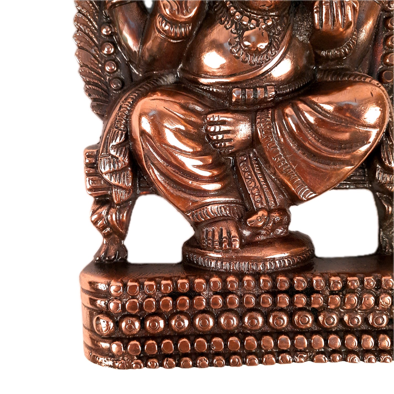 Ganesh Wall Hanging Statue | Ganesha Wall Idol for Puja, Home, Living Room Decor | Diwali & Housewarming Gift - 12 Inch - apkamart