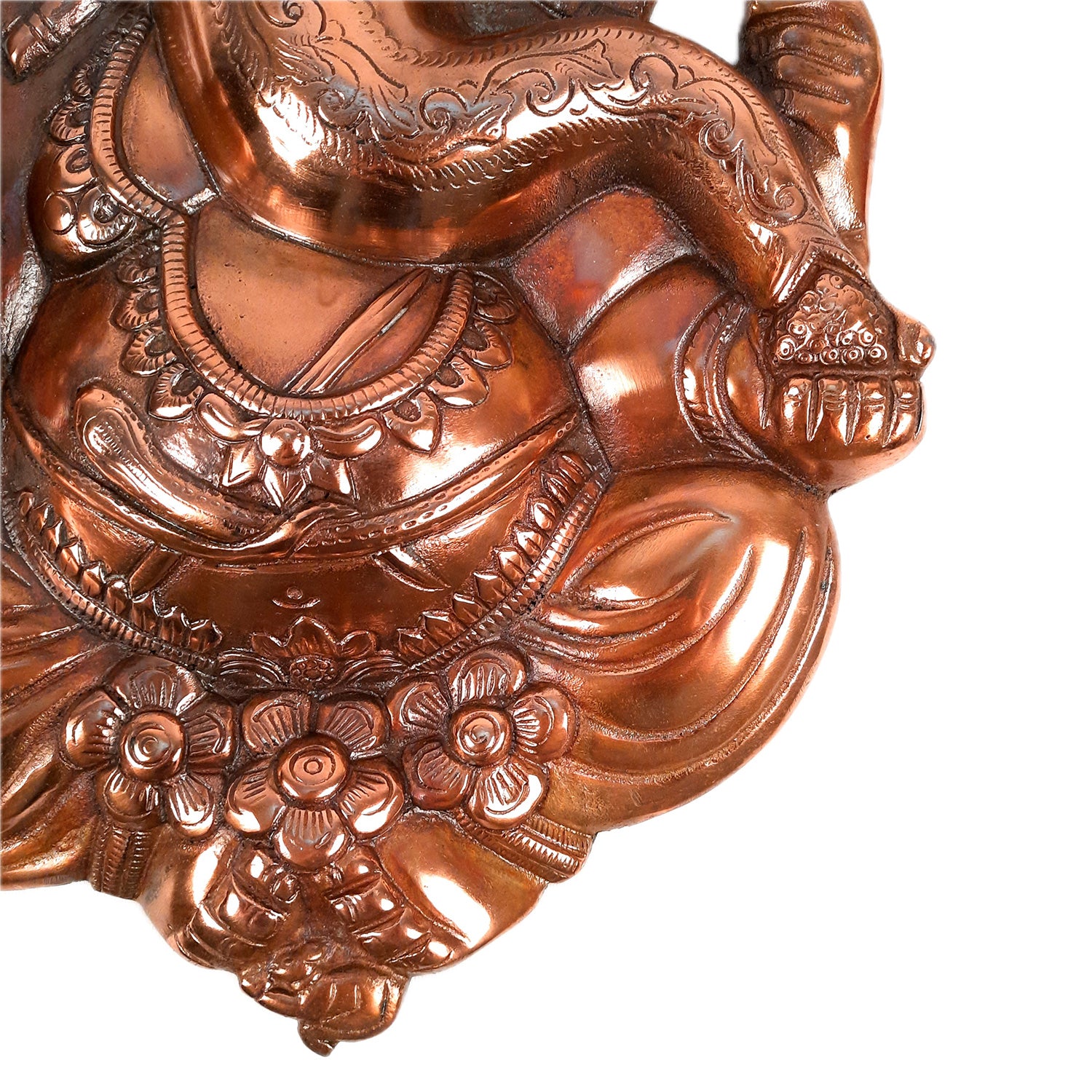 Ganesh Wall Hanging Statue | Ganesha Wall Idol for Puja, Home, Living Room Decor | Diwali & Housewarming Gift - Apkamart