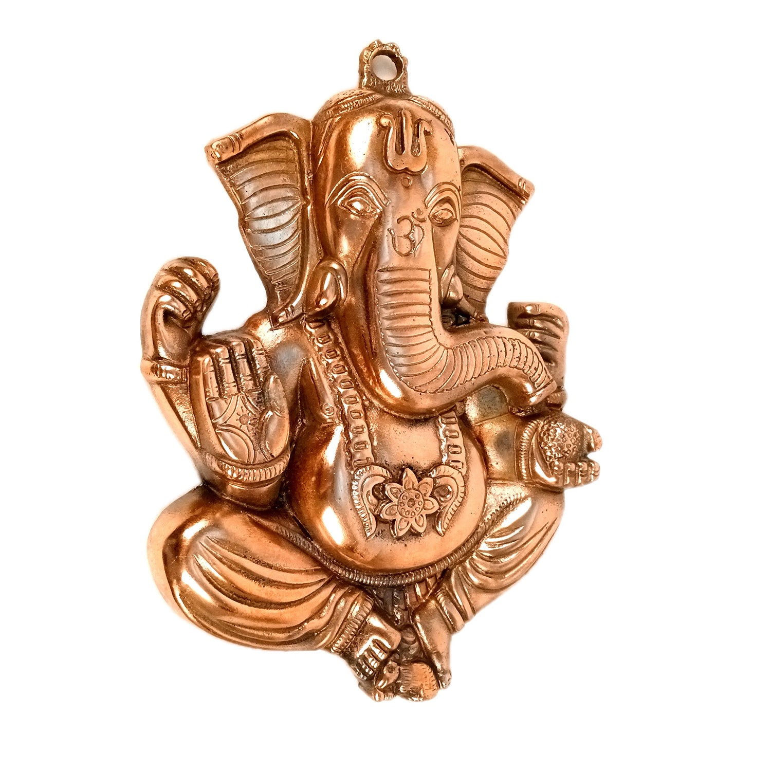 Ganesh Wall Hanging Statue | Ganesha Wall Idol for Puja, Home, Living Room Decor | Diwali & Housewarming Gift - 13 Inch - Apkamart