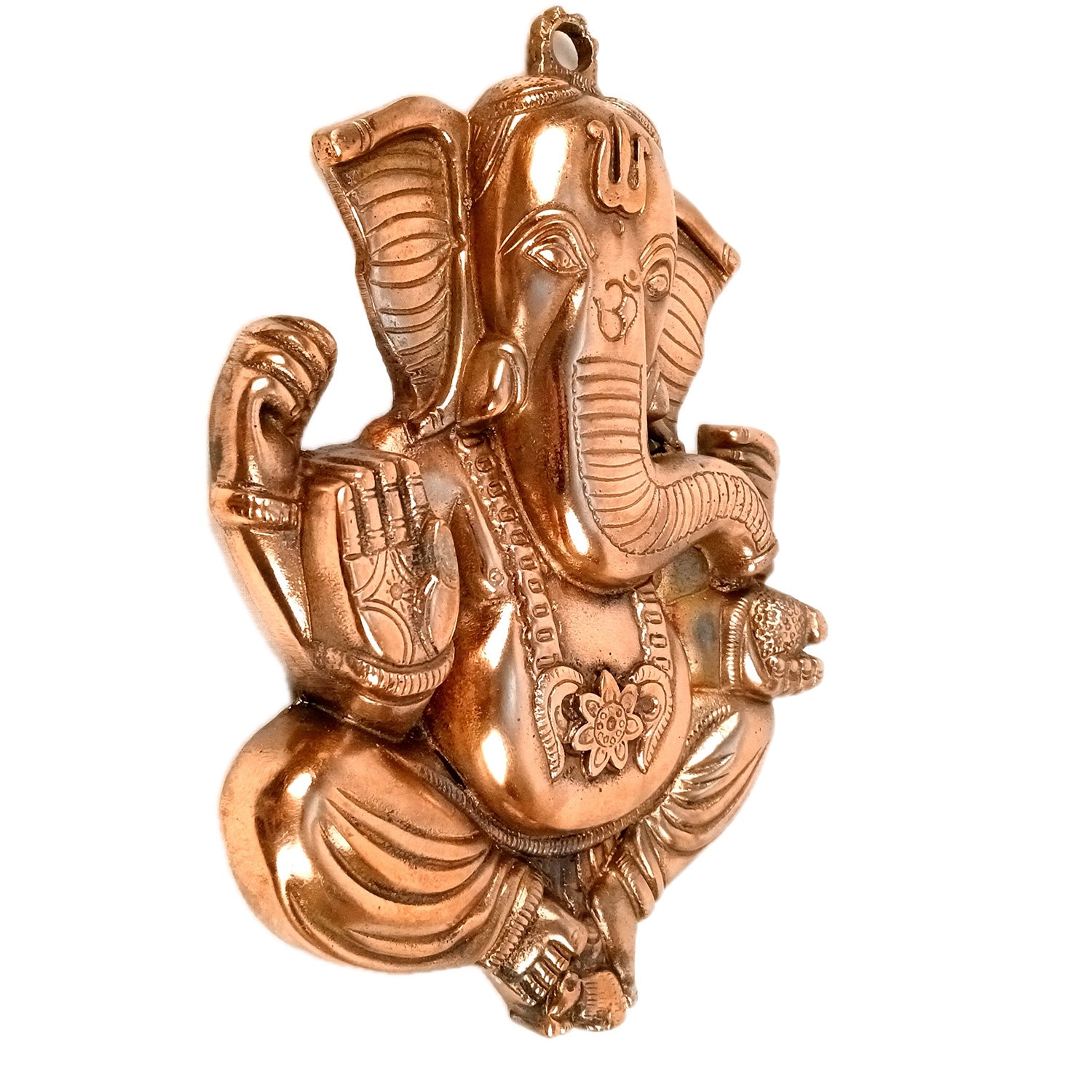 Ganesh Wall Hanging Statue | Ganesha Wall Idol for Puja, Home, Living Room Decor | Diwali & Housewarming Gift - 13 Inch - Apkamart