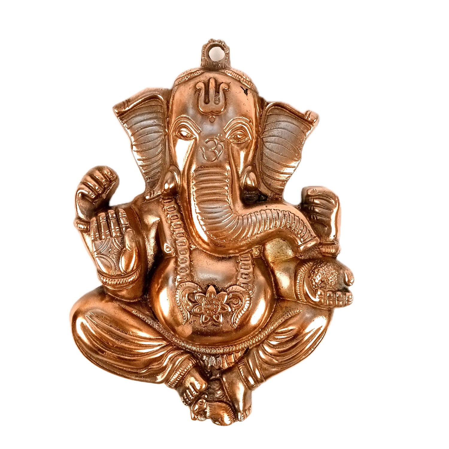 Ganesh Wall Hanging Statue | Ganesha Wall Idol for Puja, Home, Living Room Decor | Diwali & Housewarming Gift - 13 Inch - Apkamart