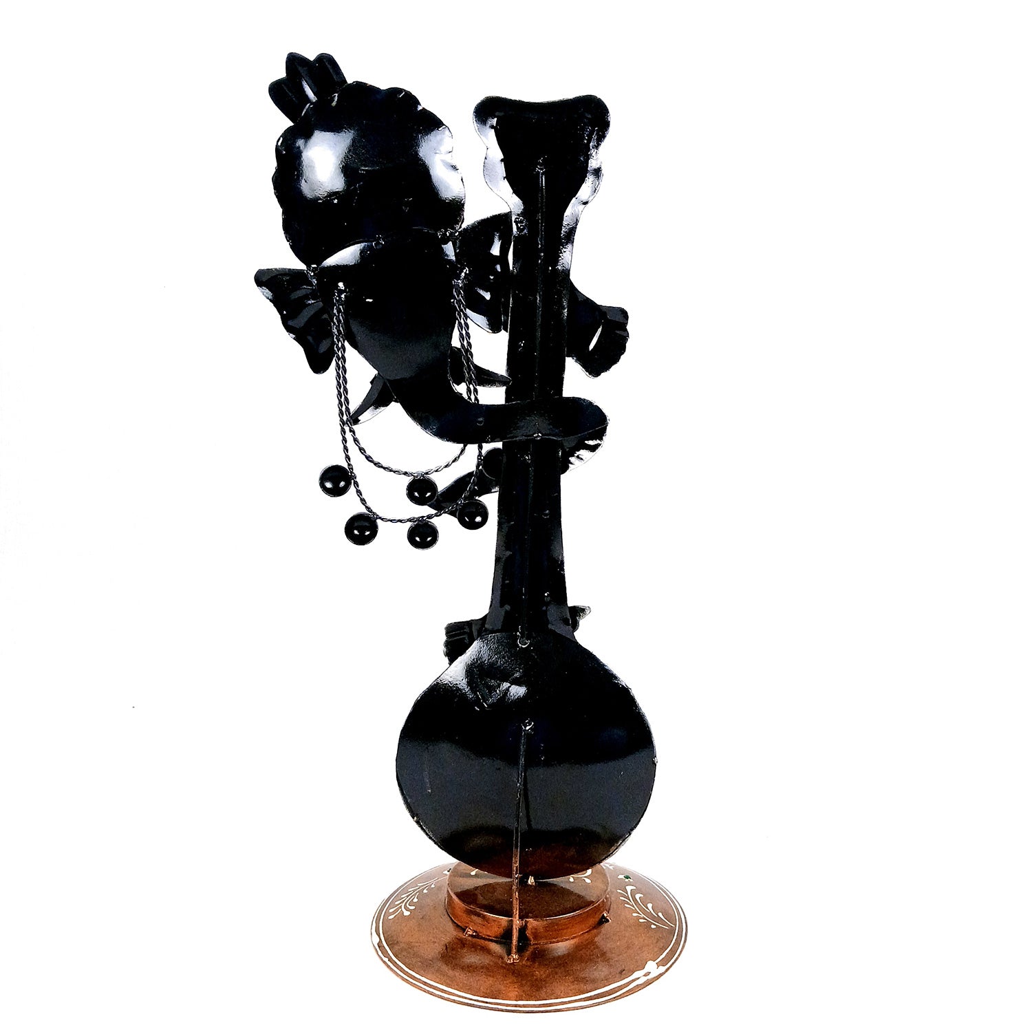 Ganesh Showpiece  - Decorative Showpiece for Table & Office Decor - 20 Inch - ApkaMart #Color_Silver